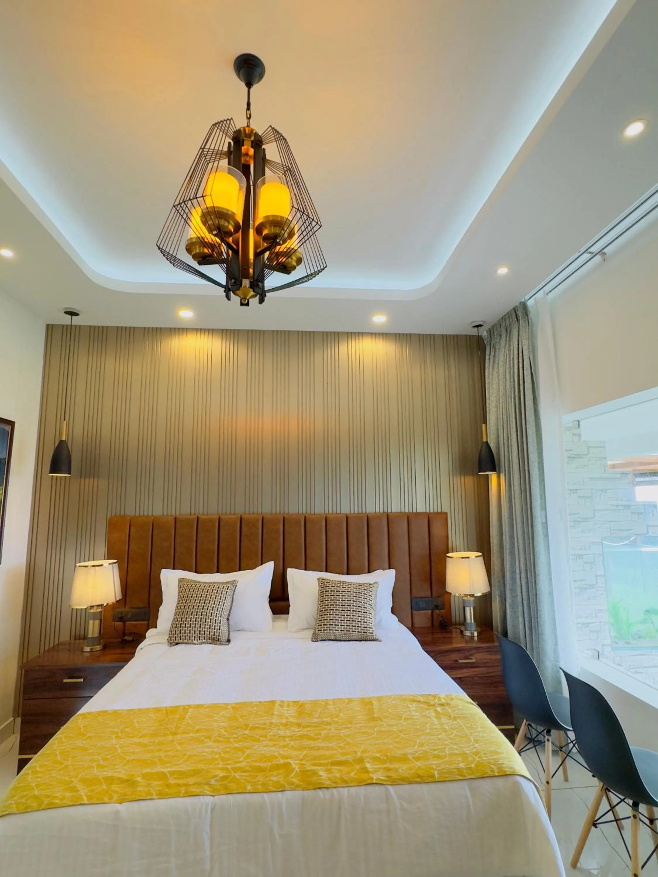 Bedroom, Bed in Misty Wonders