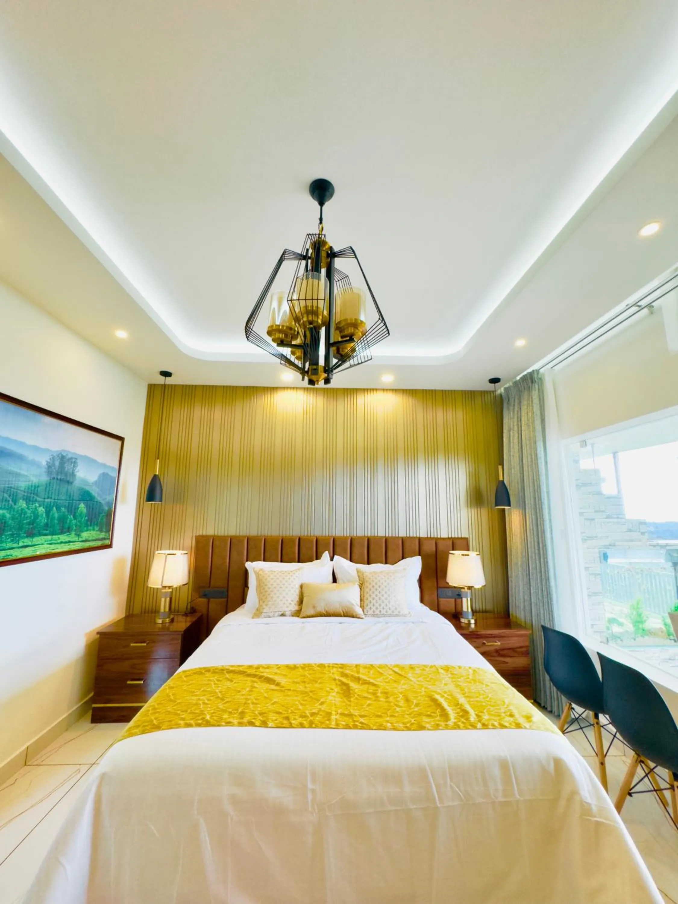 Bedroom, Bed in Misty Wonders