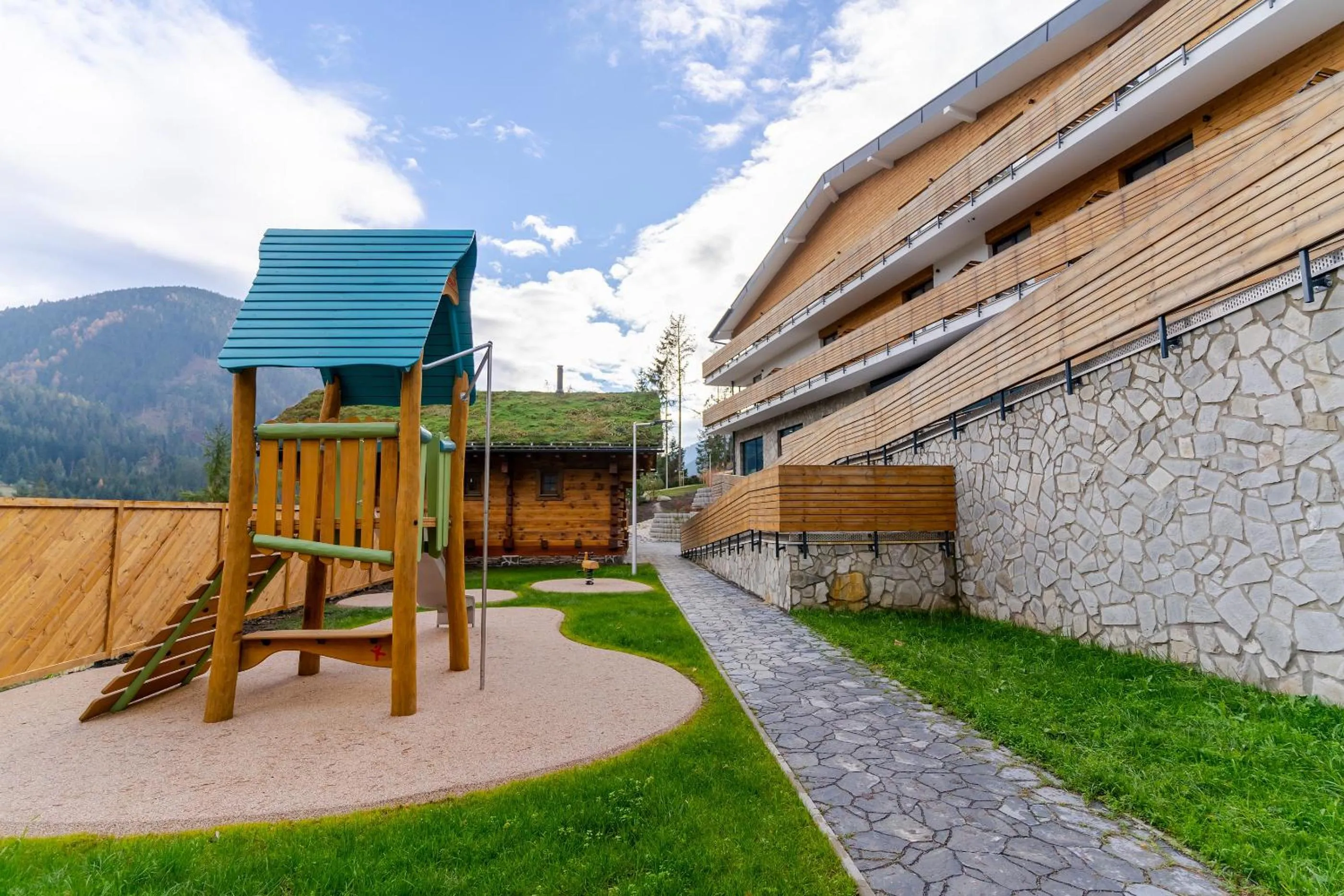 Children play ground in Spa & Wellness Hotel Fitak****