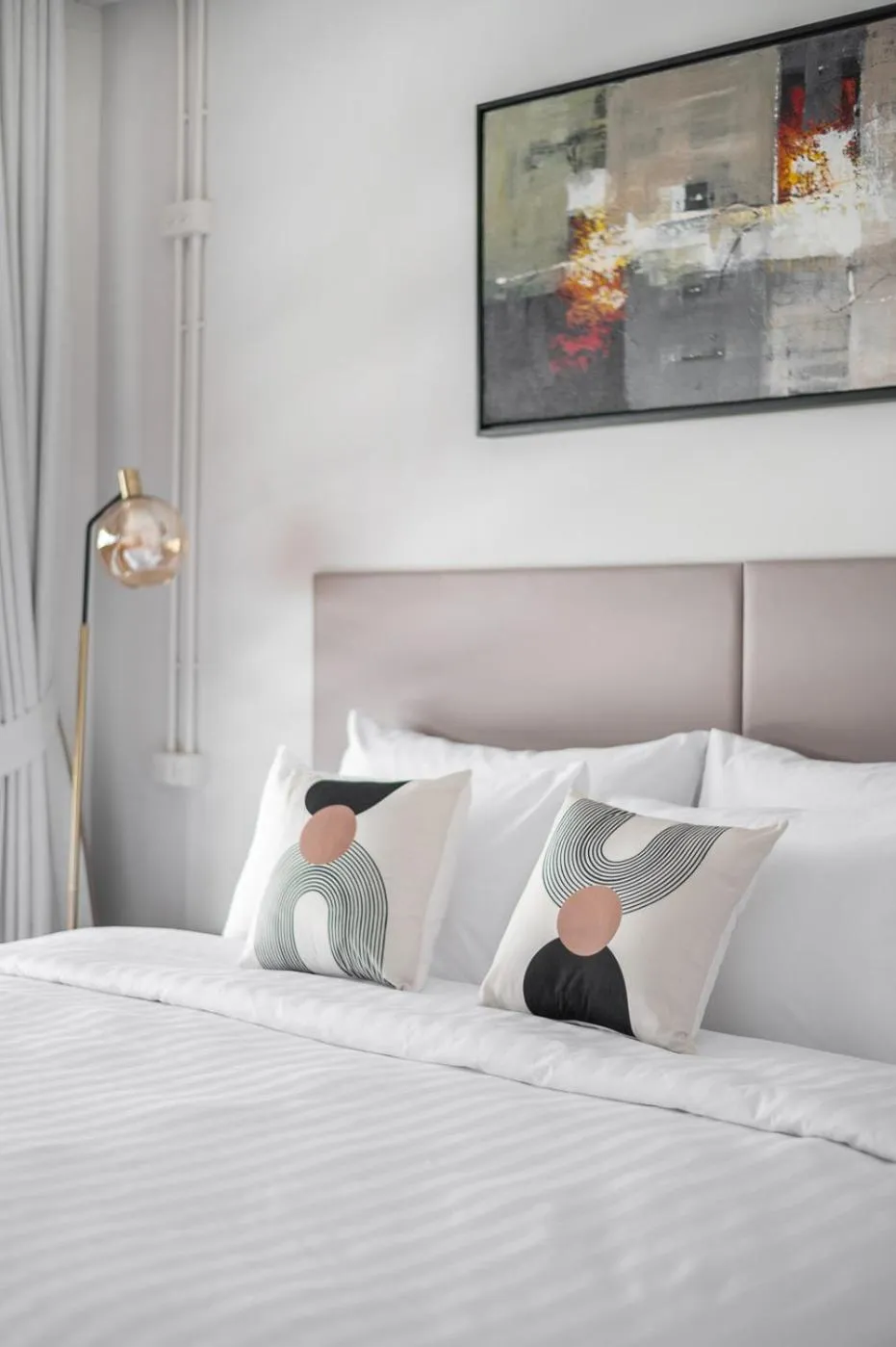 Bed in Unplugged at Bangrak Design Hostel