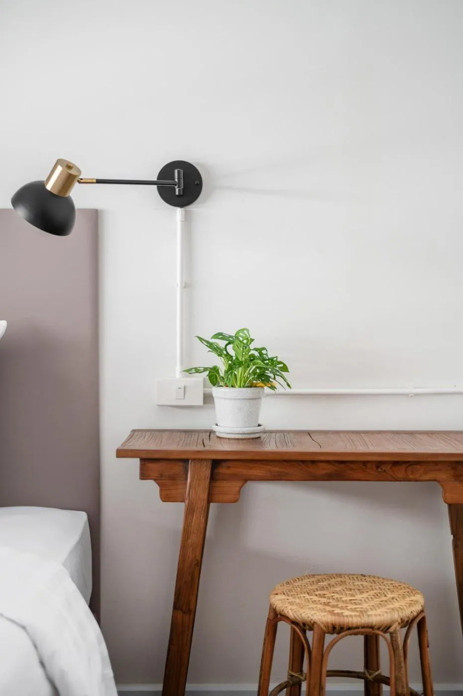 Bed in Unplugged at Bangrak Design Hostel