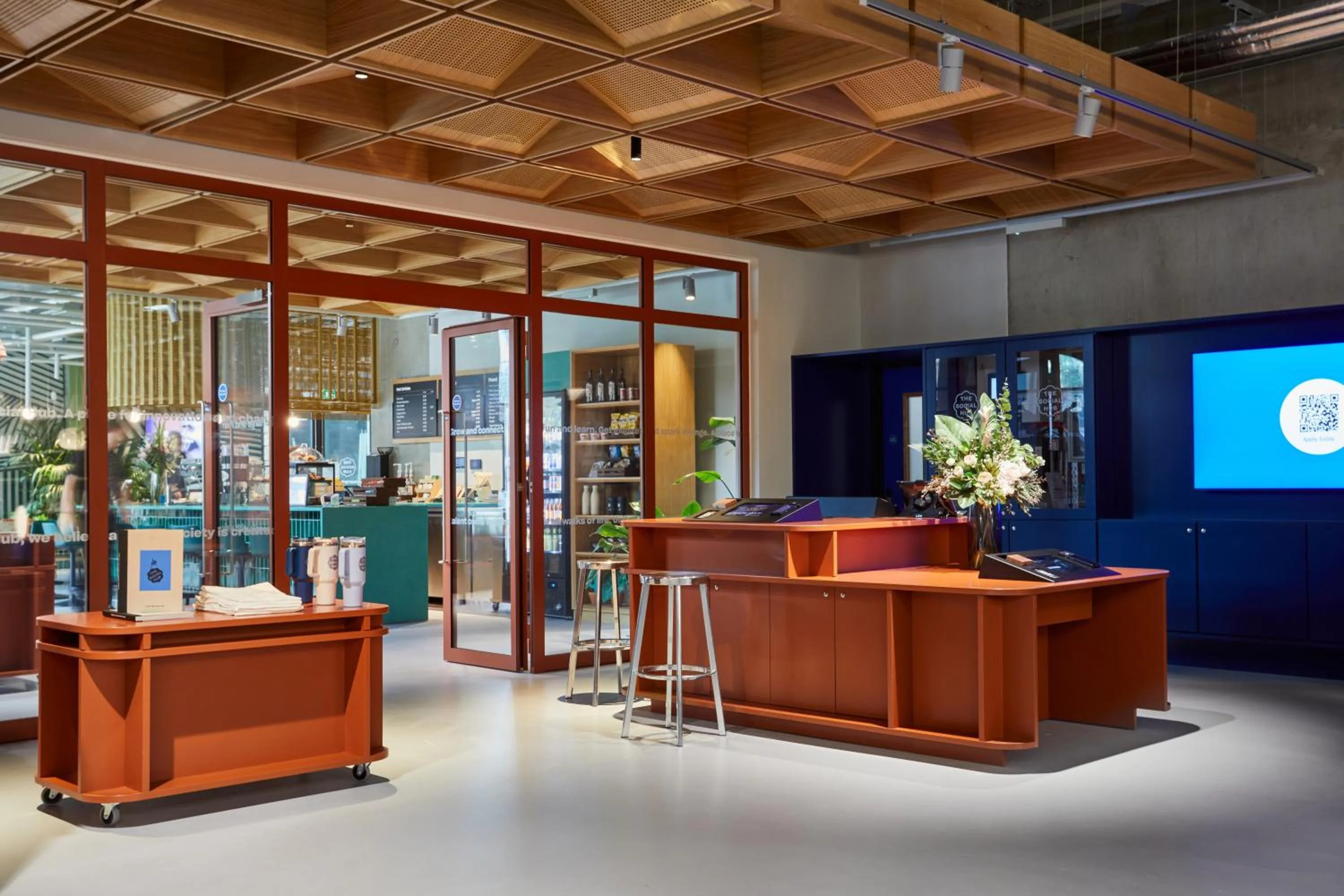 Lobby or reception in The Social Hub Glasgow