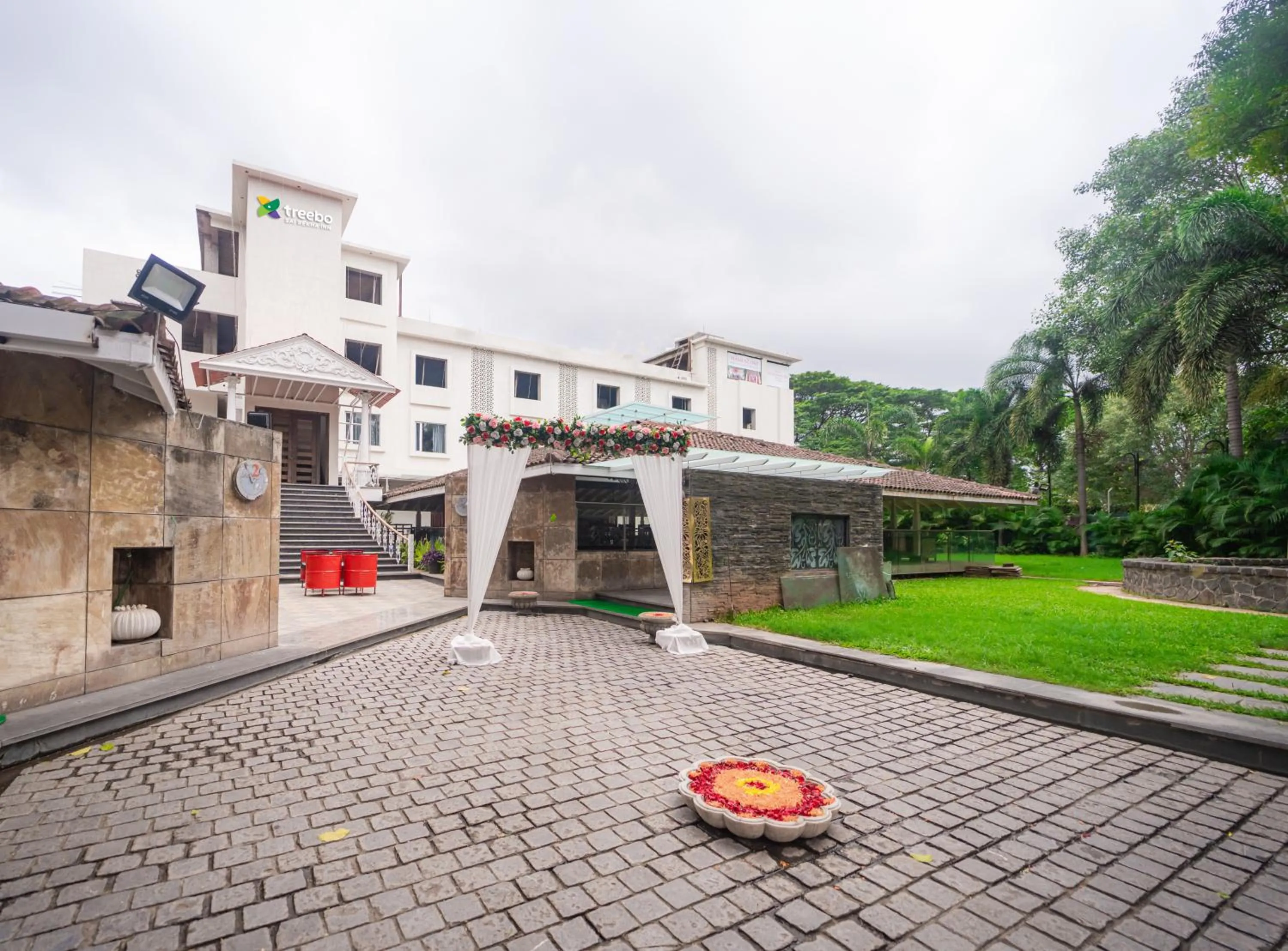 Property building in Treebo Sai Rekha Inn