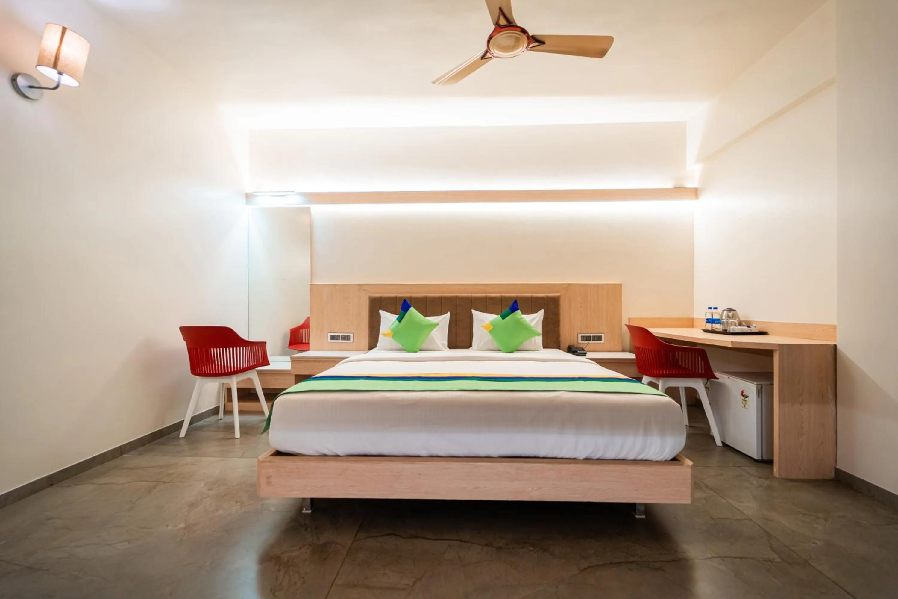 Bedroom, Bed in Treebo Sai Rekha Inn