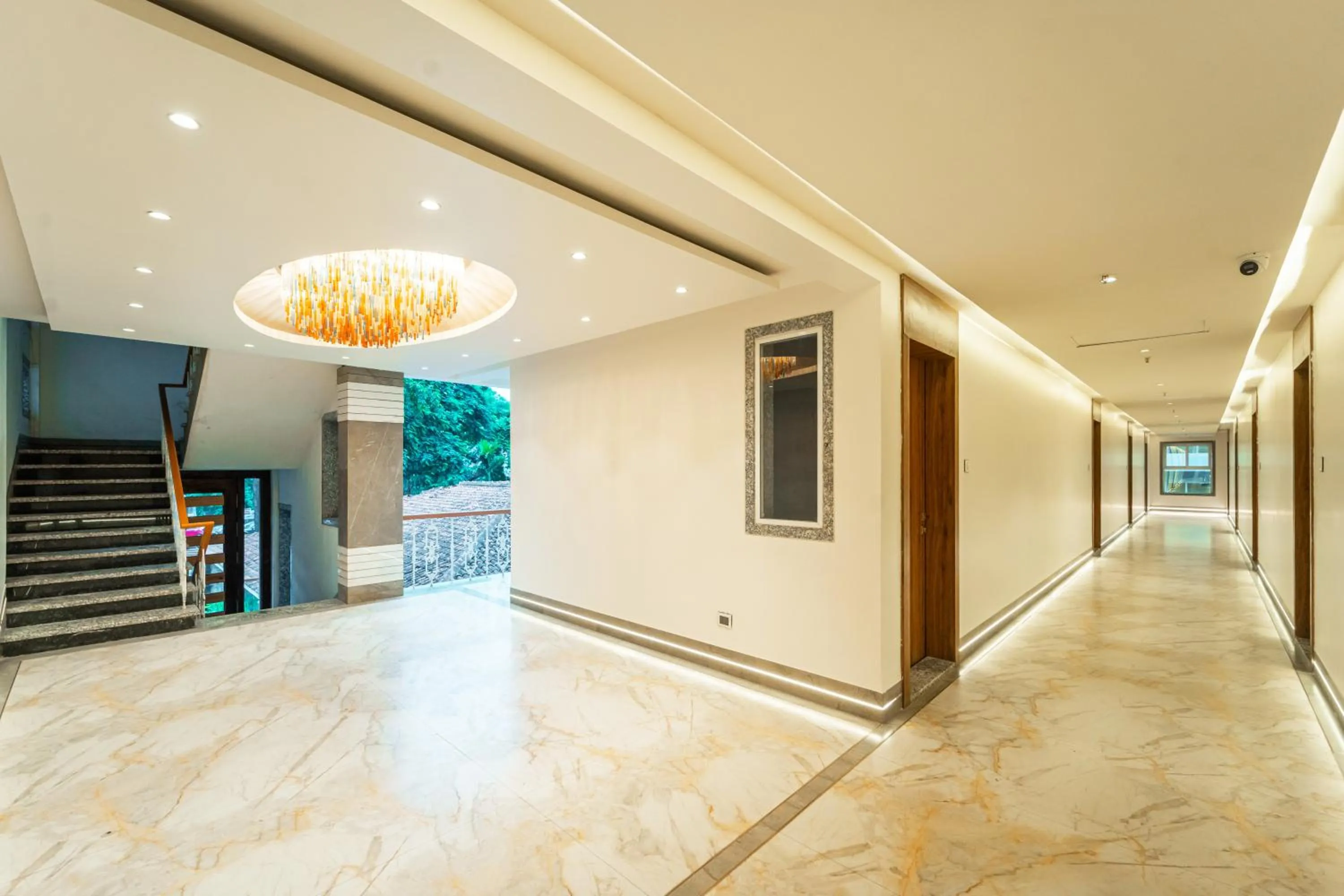 Lobby or reception in Treebo Sai Rekha Inn