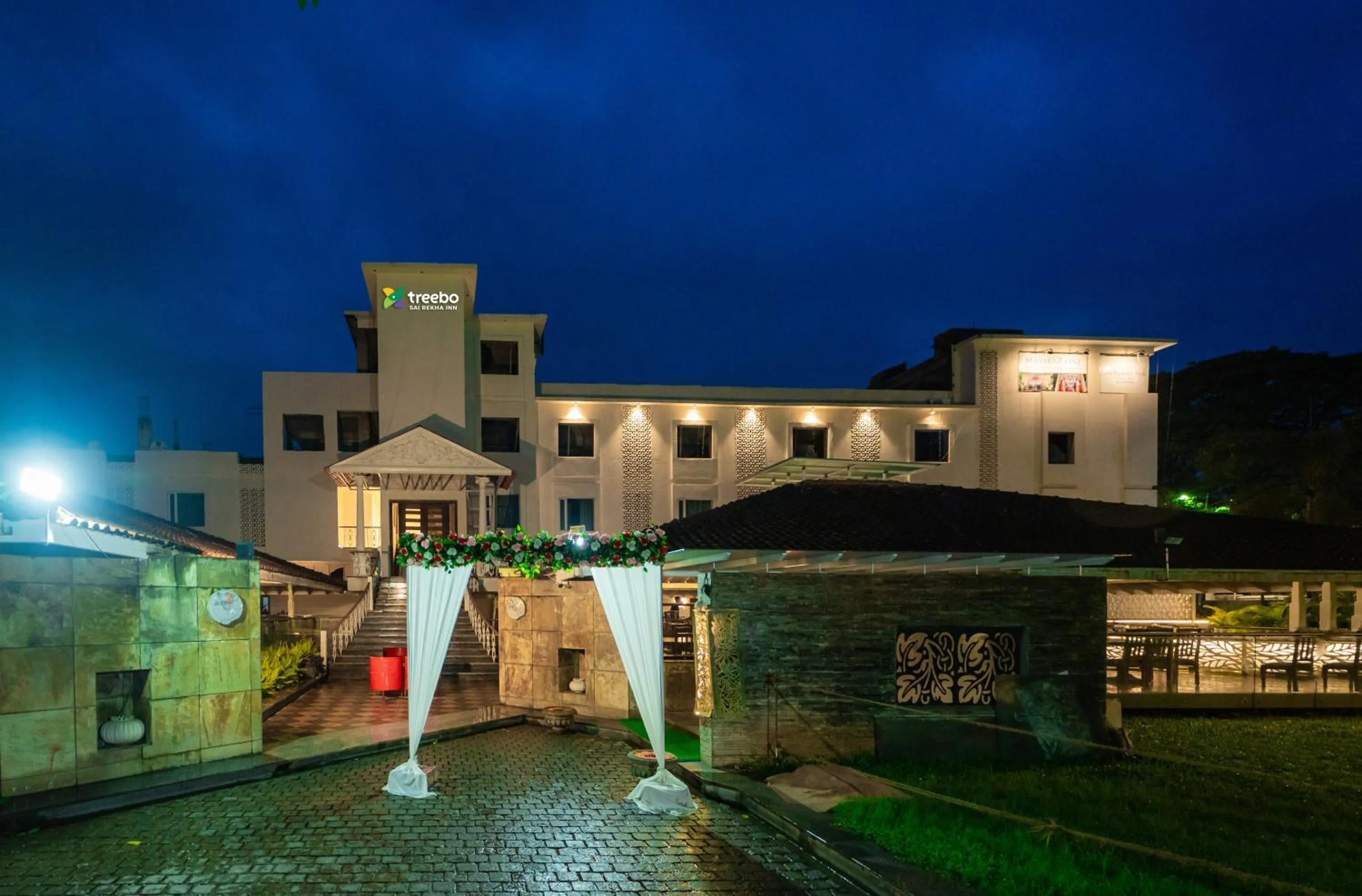 Property building in Treebo Sai Rekha Inn