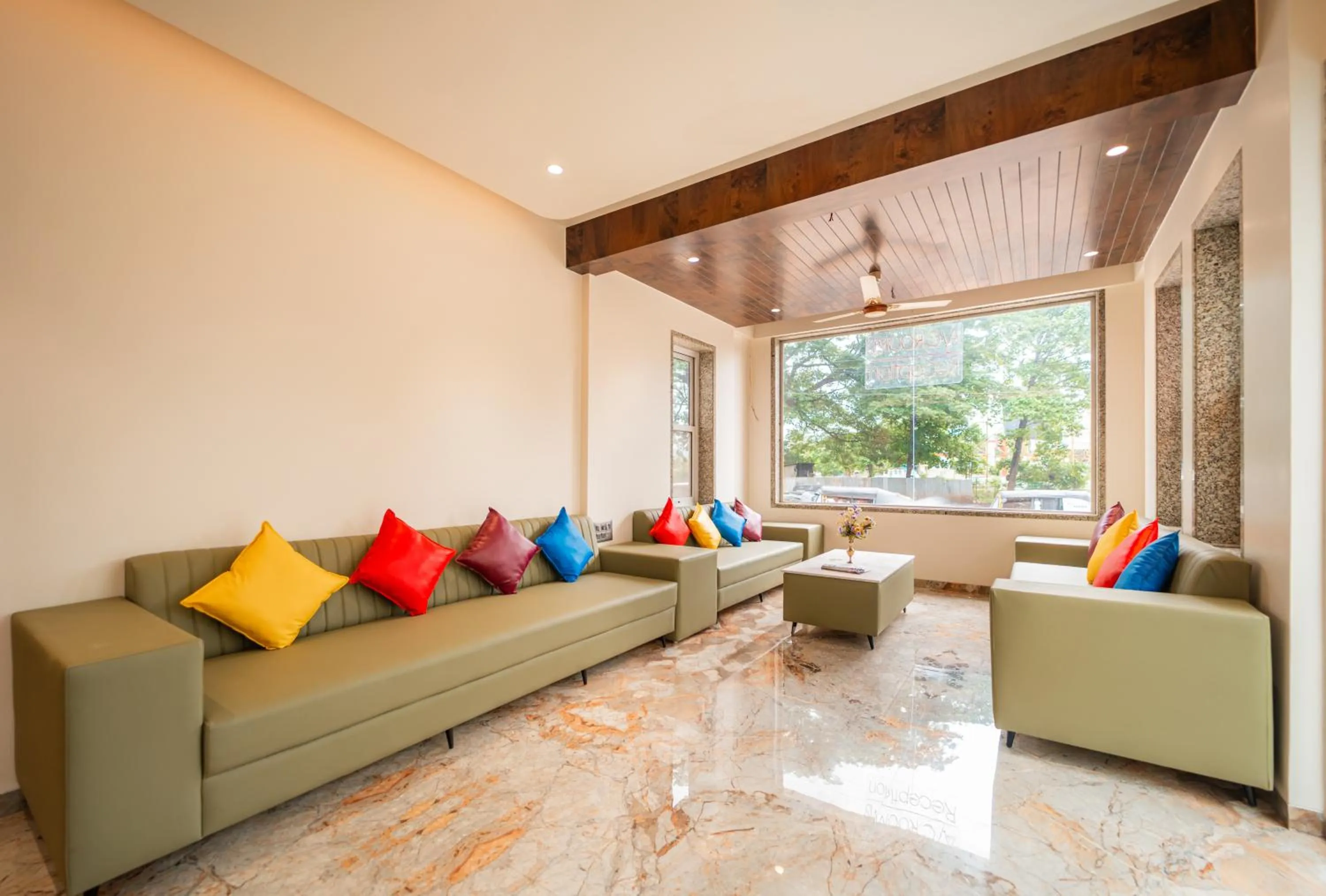 Lobby or reception in Treebo Sai Rekha Inn