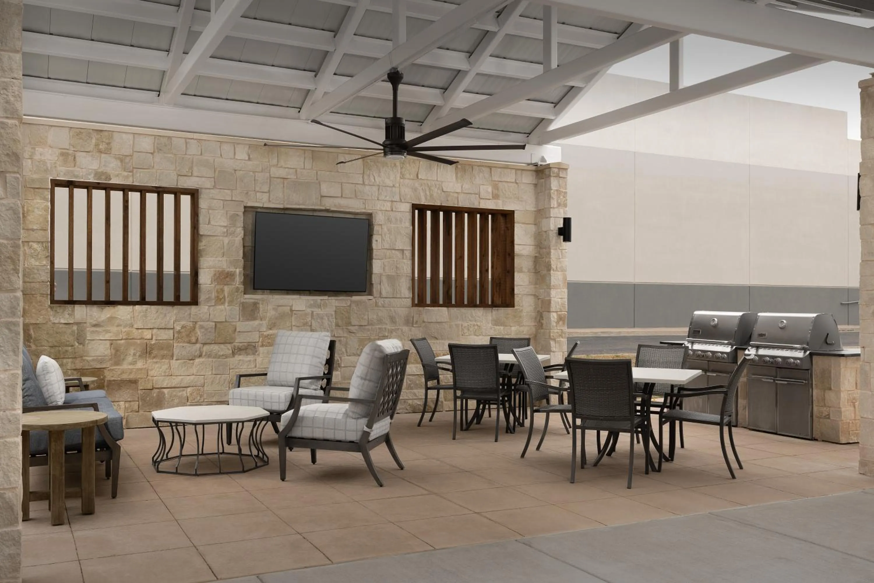 Patio in TownePlace Suites by Marriott Abilene Southwest