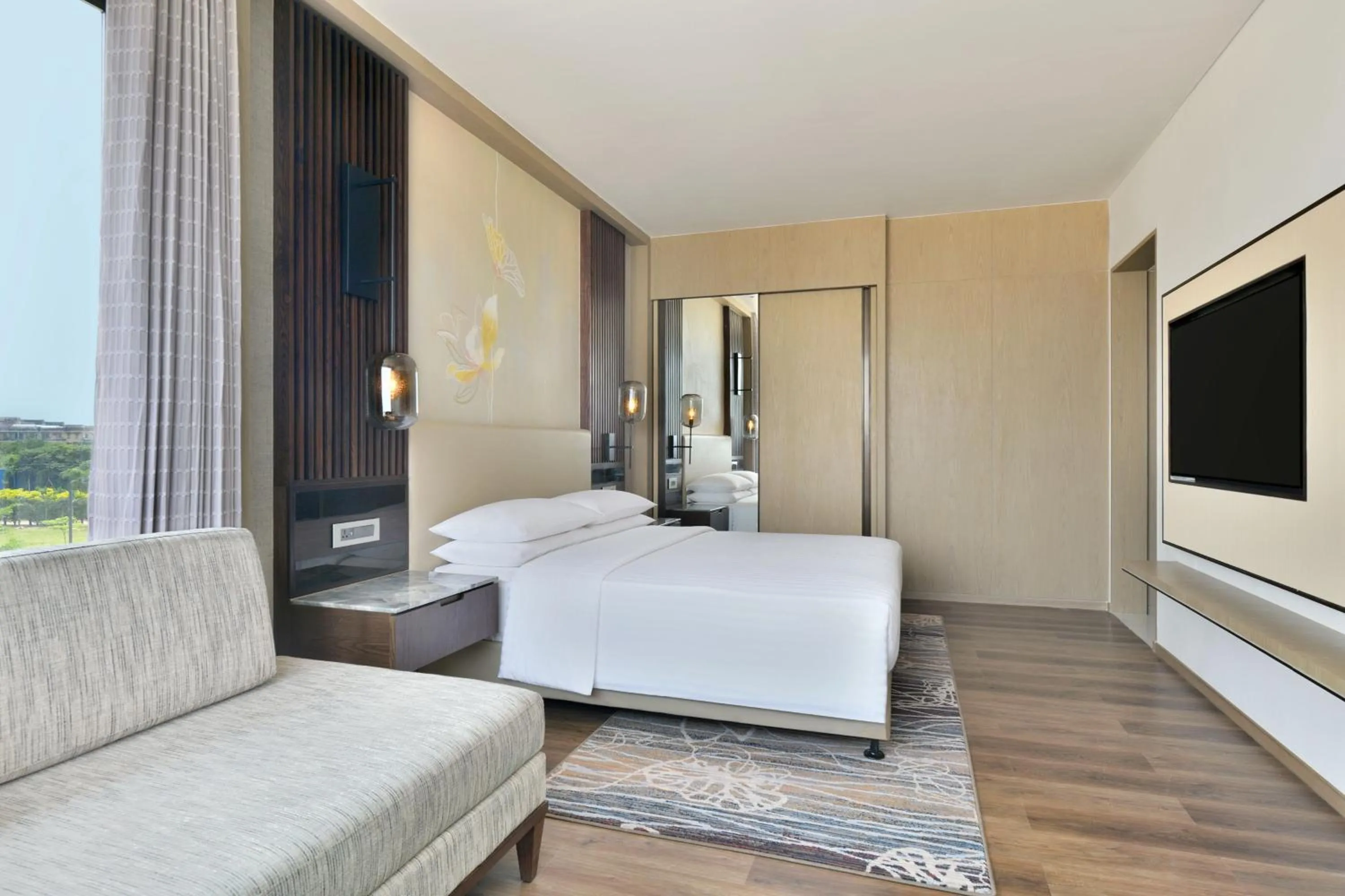 Photo of the whole room, Bed in Courtyard by Marriott Gorakhpur