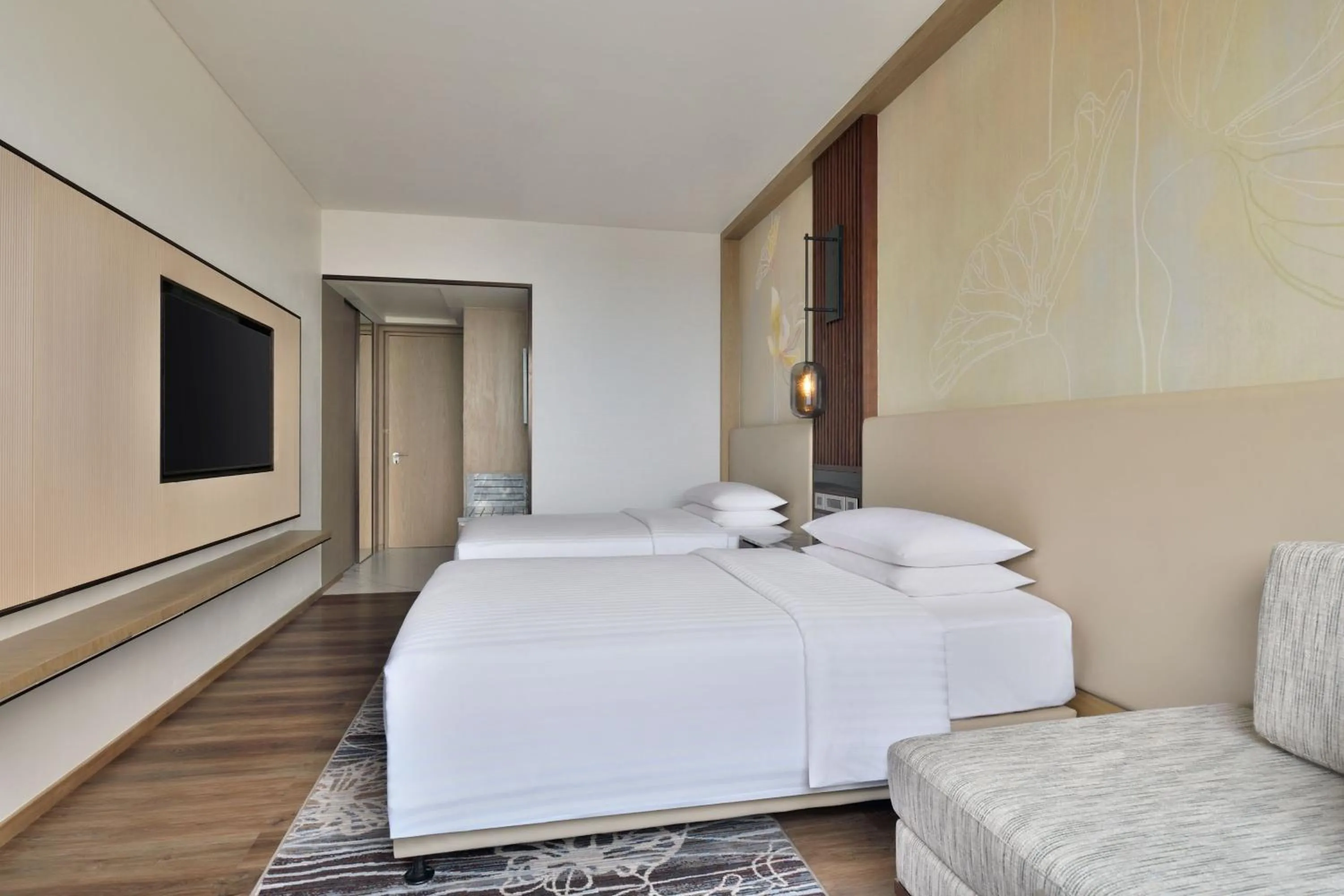 Photo of the whole room, Bed in Courtyard by Marriott Gorakhpur