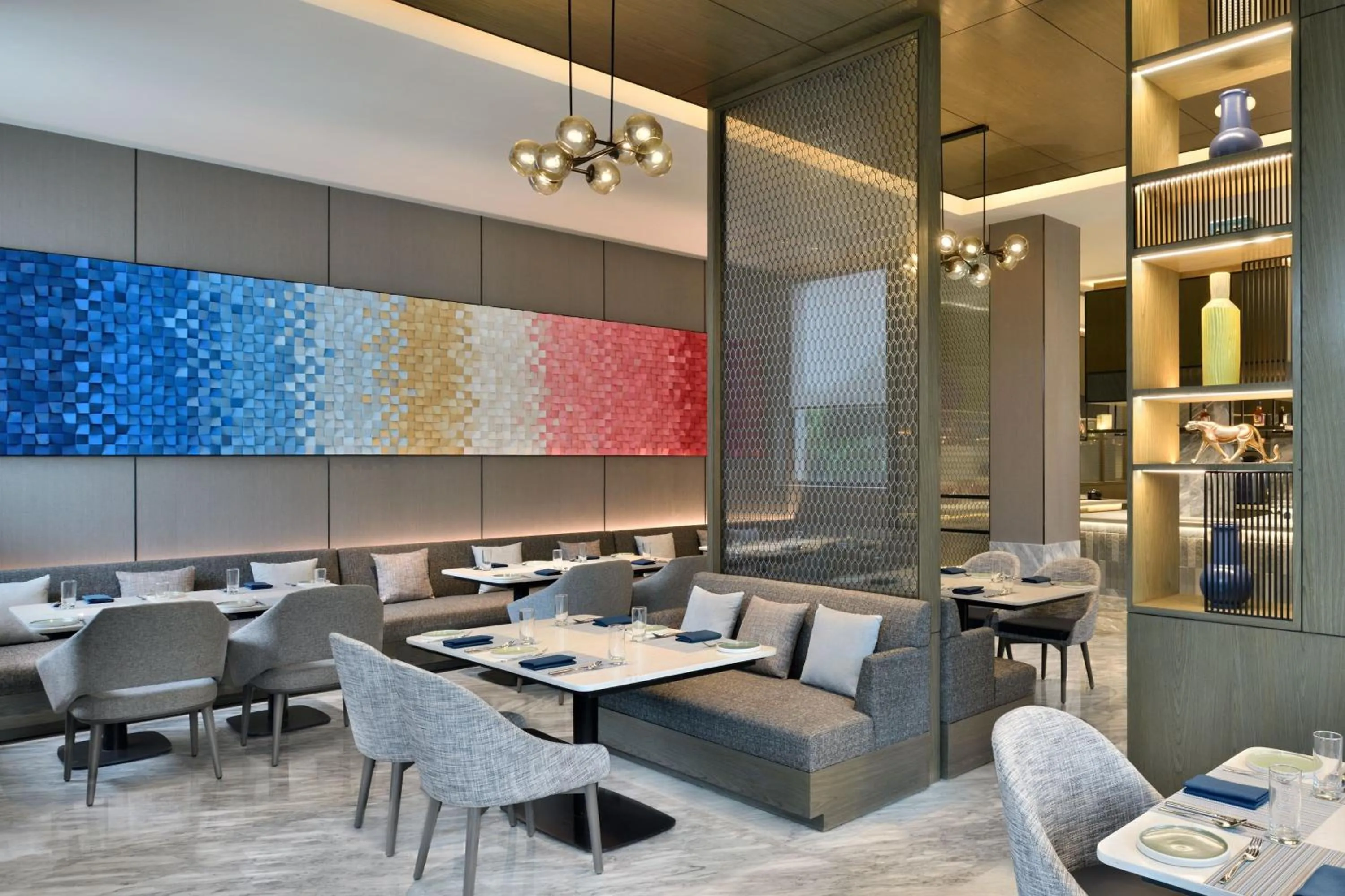 Kitchen or kitchenette in Courtyard by Marriott Gorakhpur