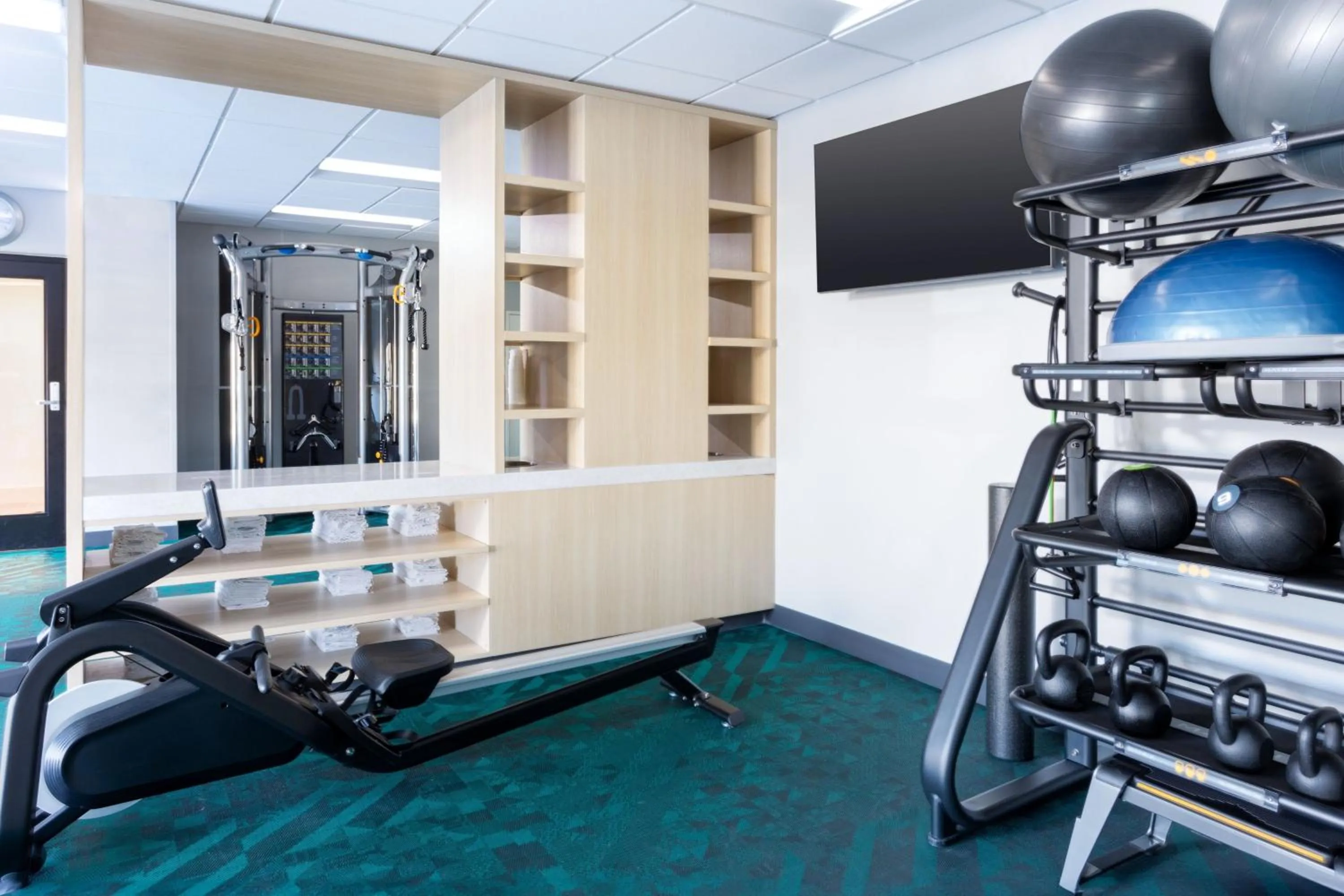 Fitness centre/facilities in TownePlace Suites by Marriott Pleasanton