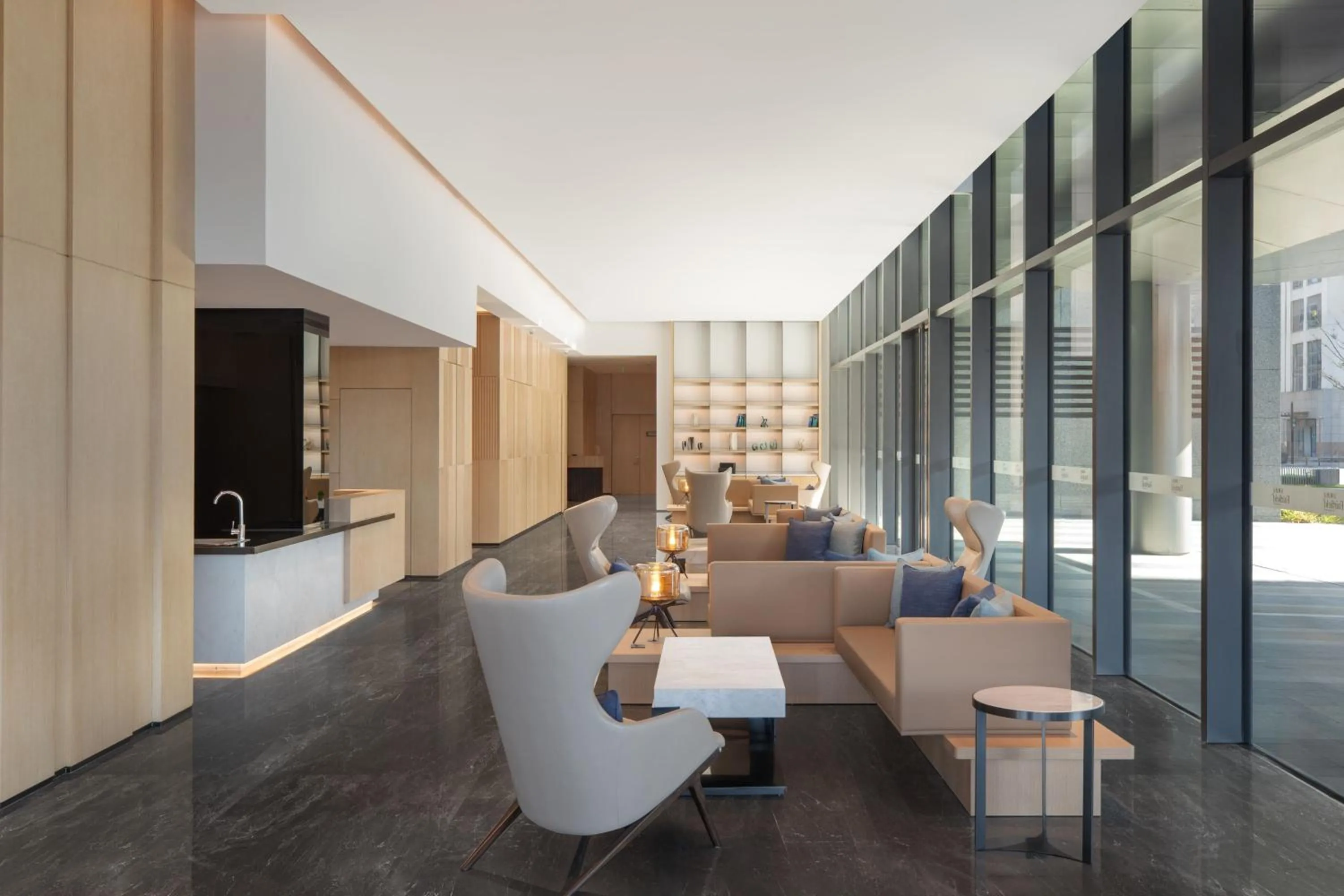 Lobby or reception in Fairfield by Marriott Shanghai Lingang Special Area