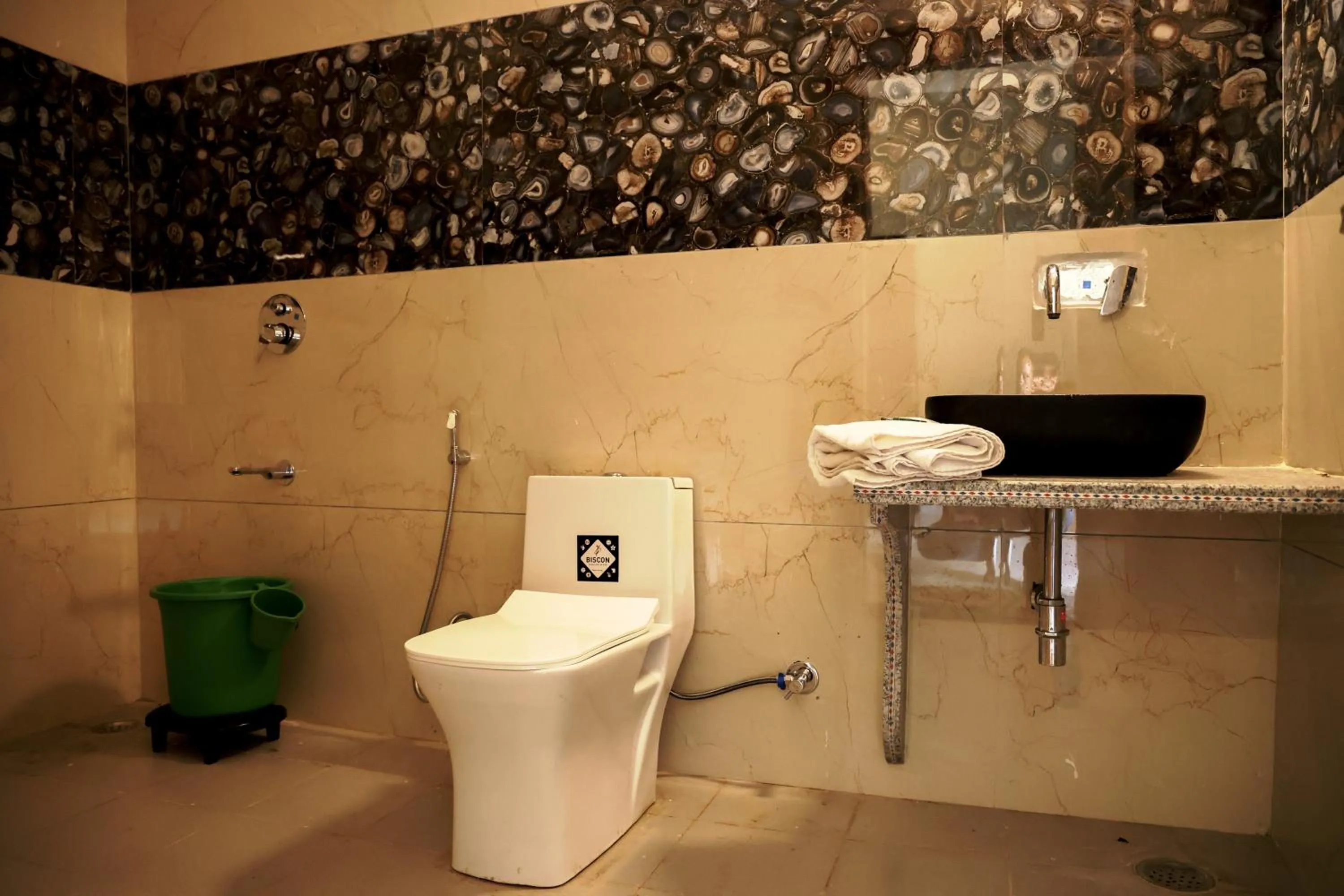 Toilet in Savitri Valley Resort A Luxury Resort