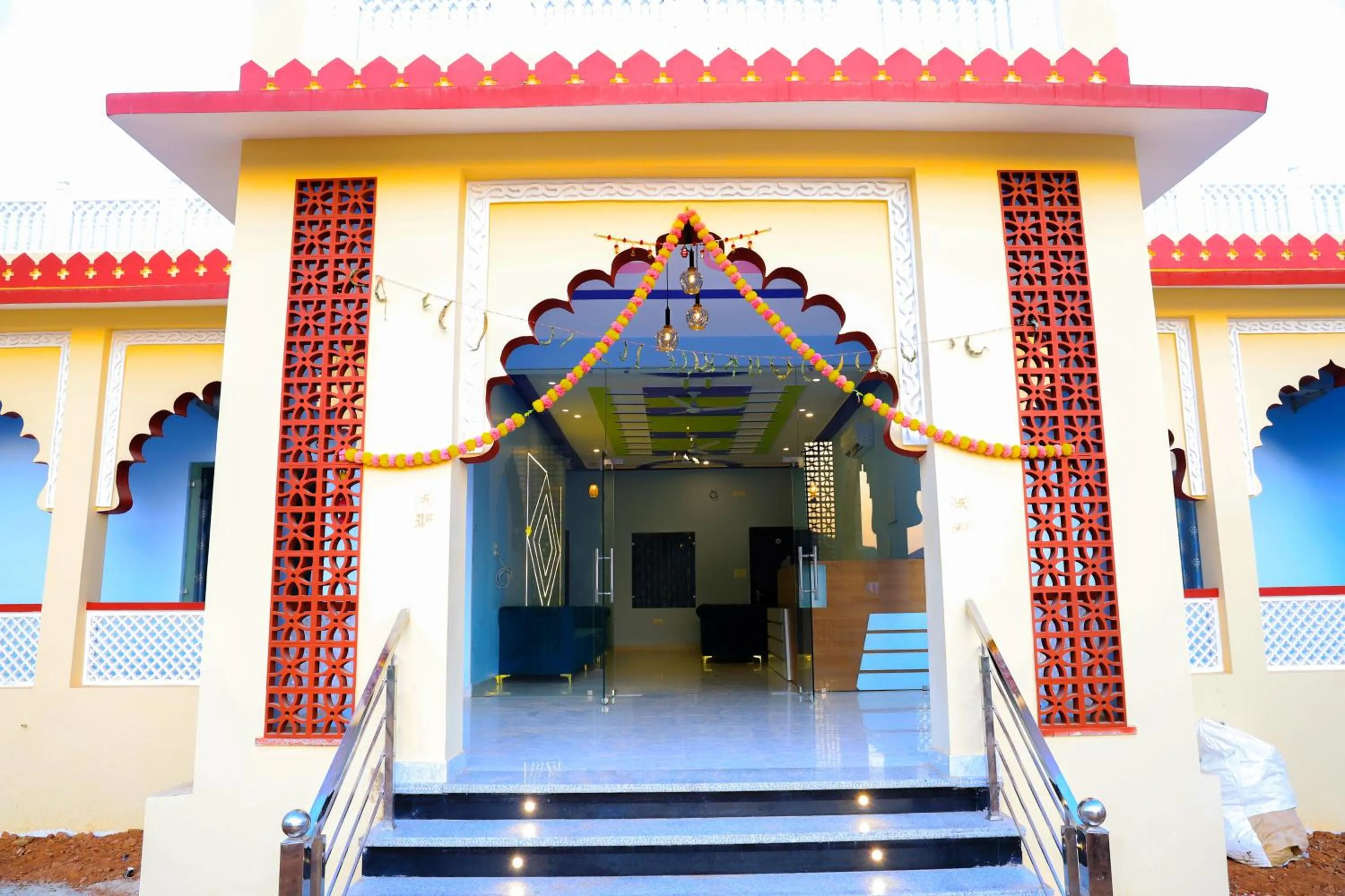 Facade/entrance in Savitri Valley Resort A Luxury Resort