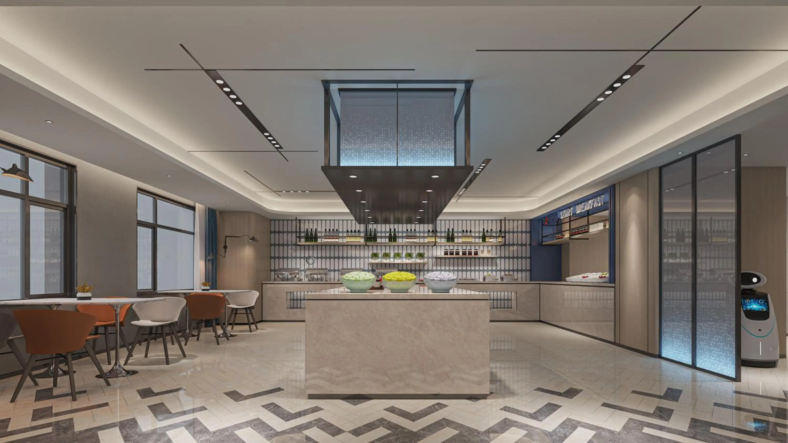 Restaurant/places to eat in Holiday Inn Express Changsha Development Zone by IHG