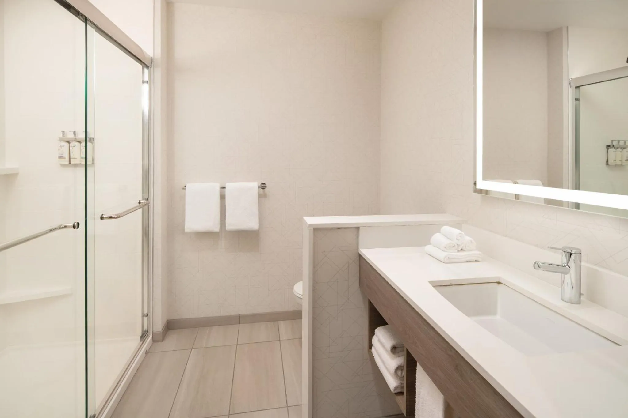 Bathroom in Holiday Inn Express & Suites Fresno Airport by IHG
