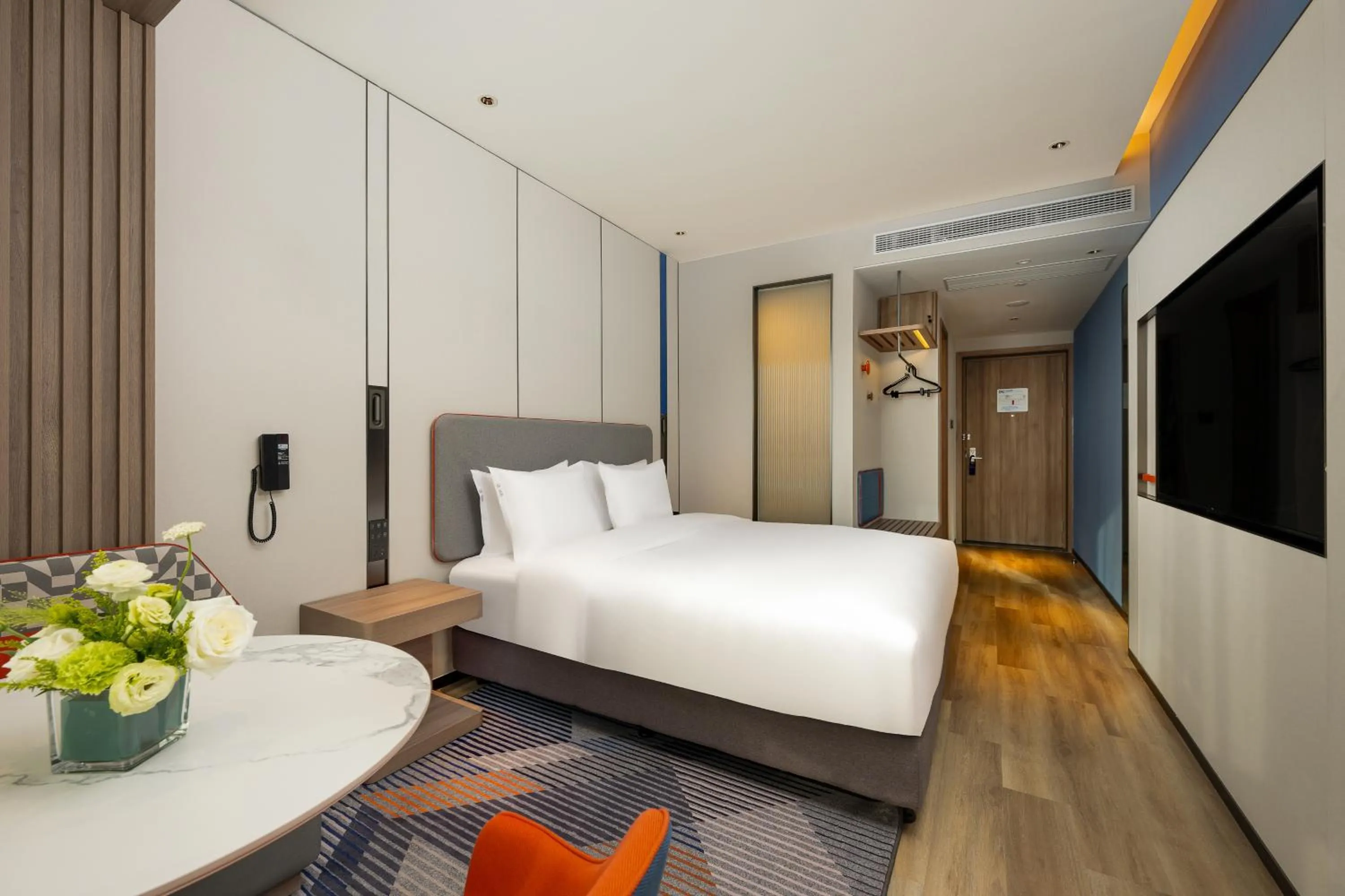Bed in Holiday Inn Express Hefei FTZ by IHG