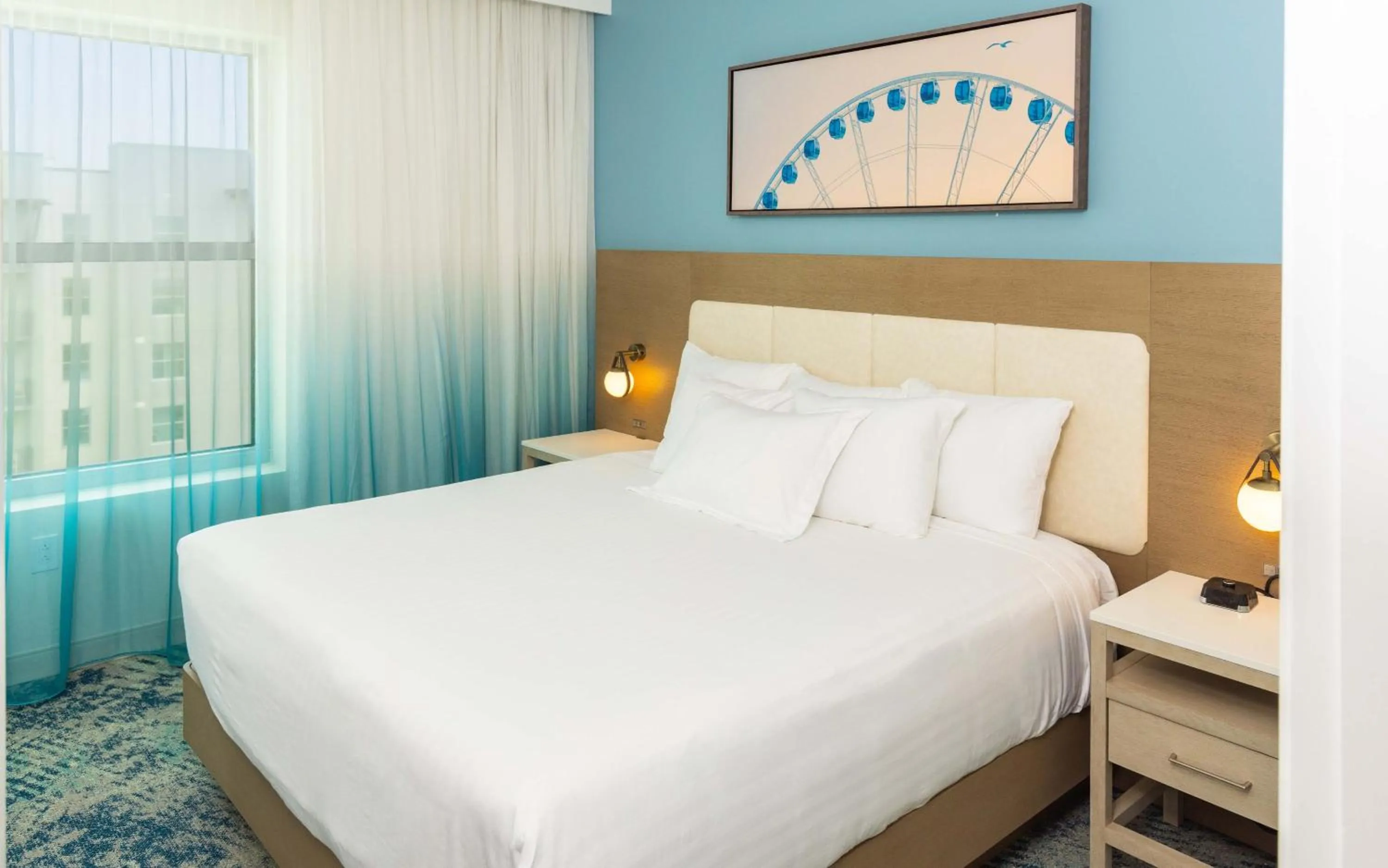 Bed in Holiday Inn Club Vacations Myrtle Beach Oceanfront