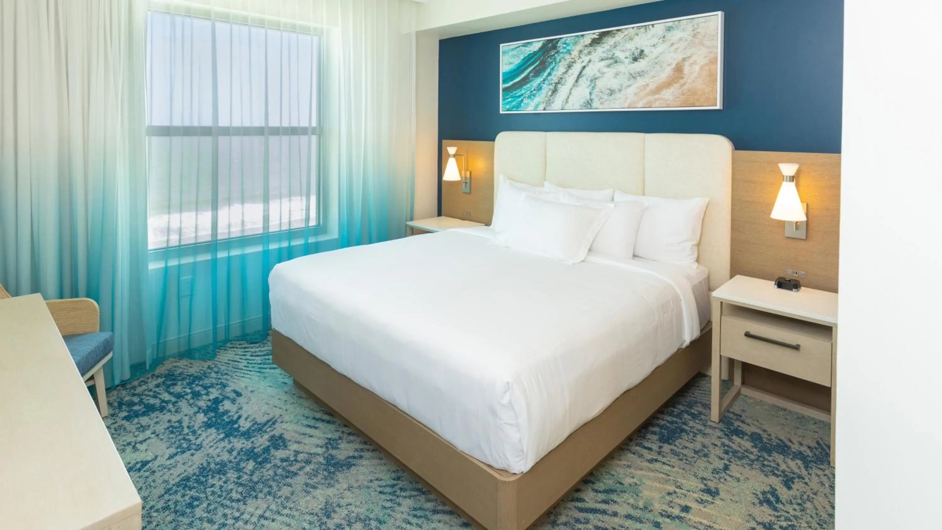 Photo of the whole room, Bed in Holiday Inn Club Vacations Myrtle Beach Oceanfront