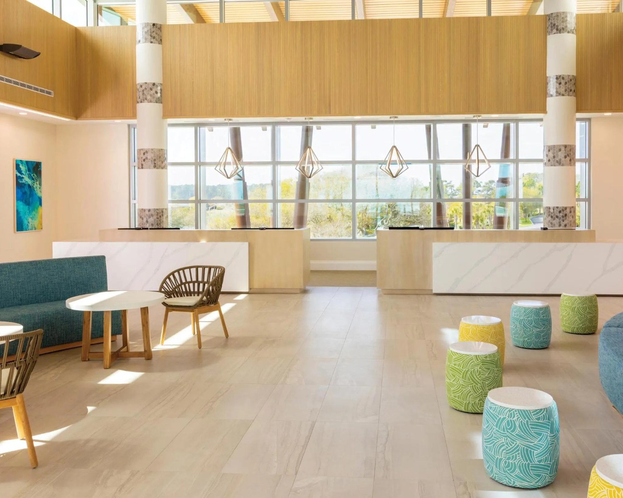 Lobby or reception in Holiday Inn Club Vacations Myrtle Beach Oceanfront