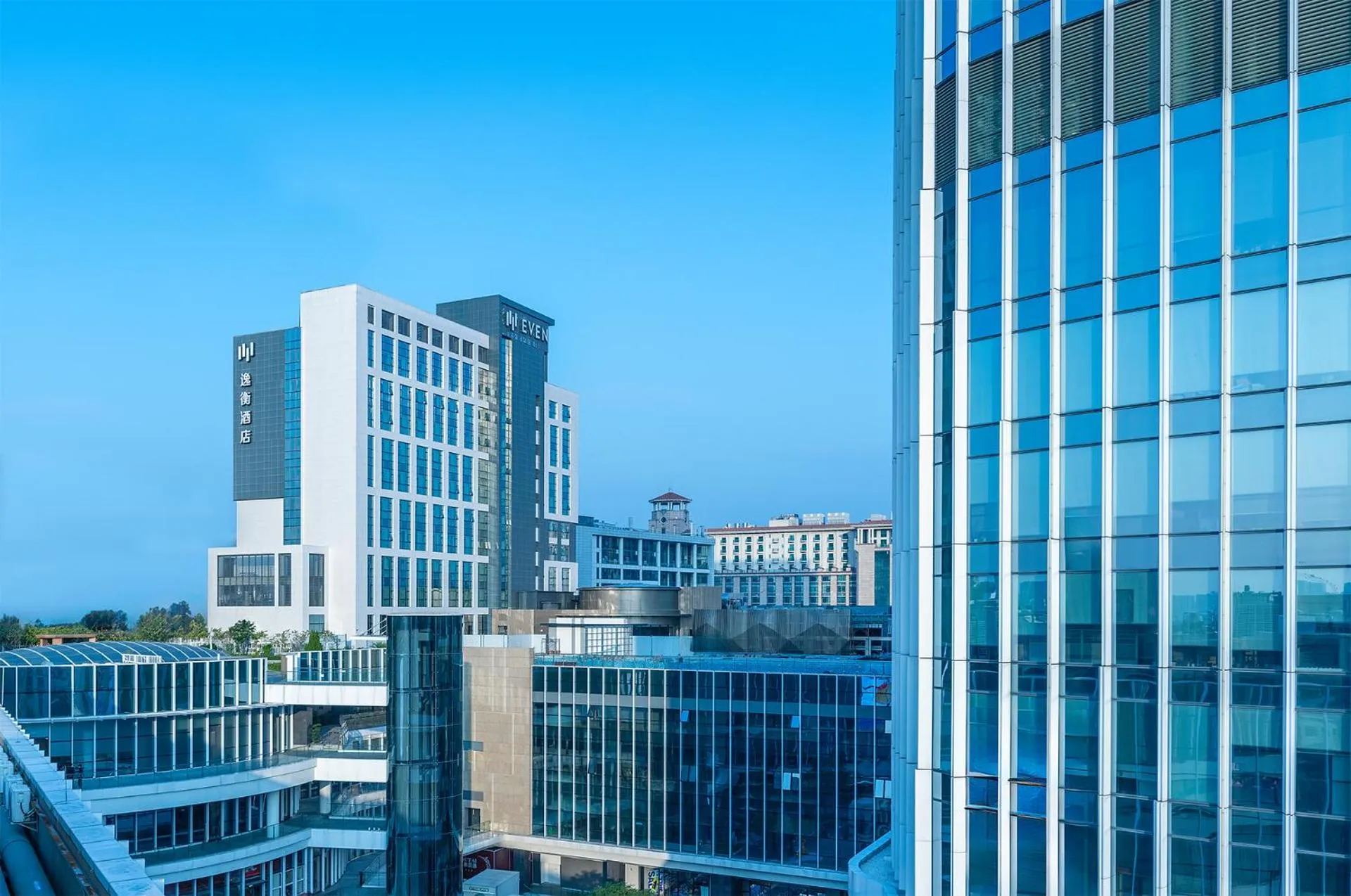Property building in EVEN Hotel Zhongshan City Center by IHG