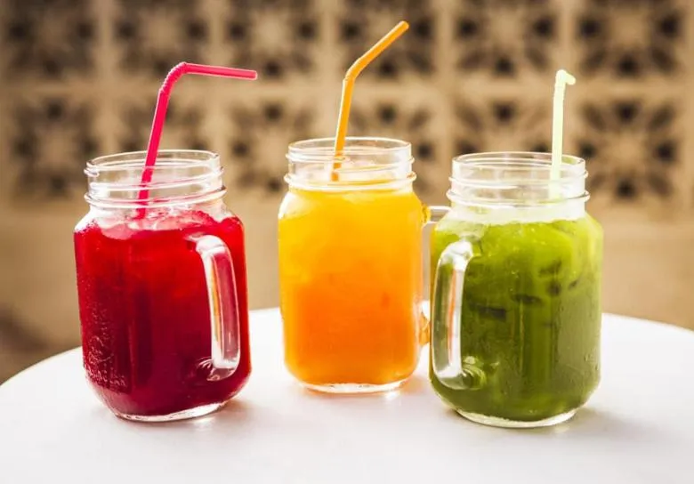 Drinks in concierge hotel