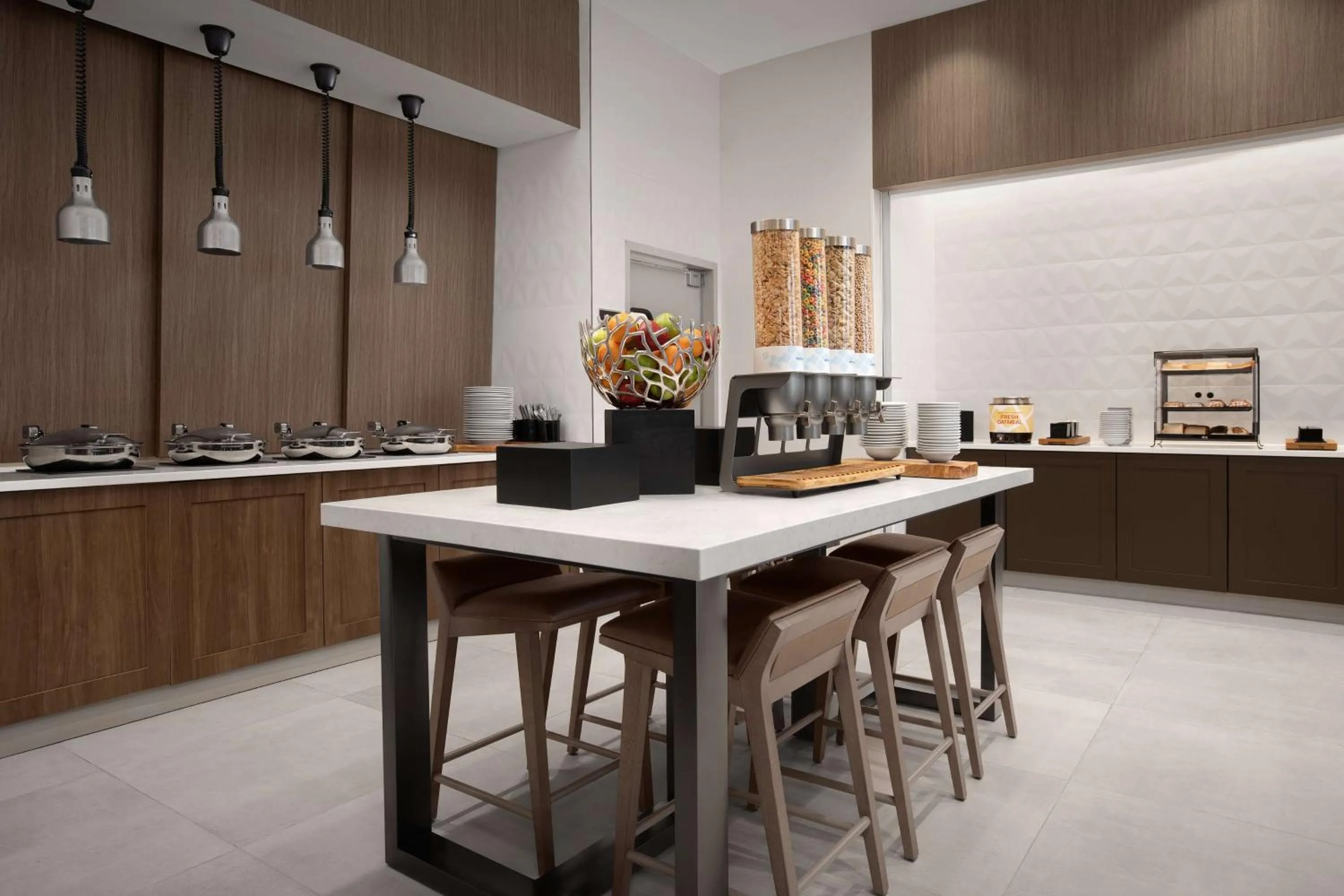 Breakfast in Hilton Garden Inn Denver Airport Tower Road