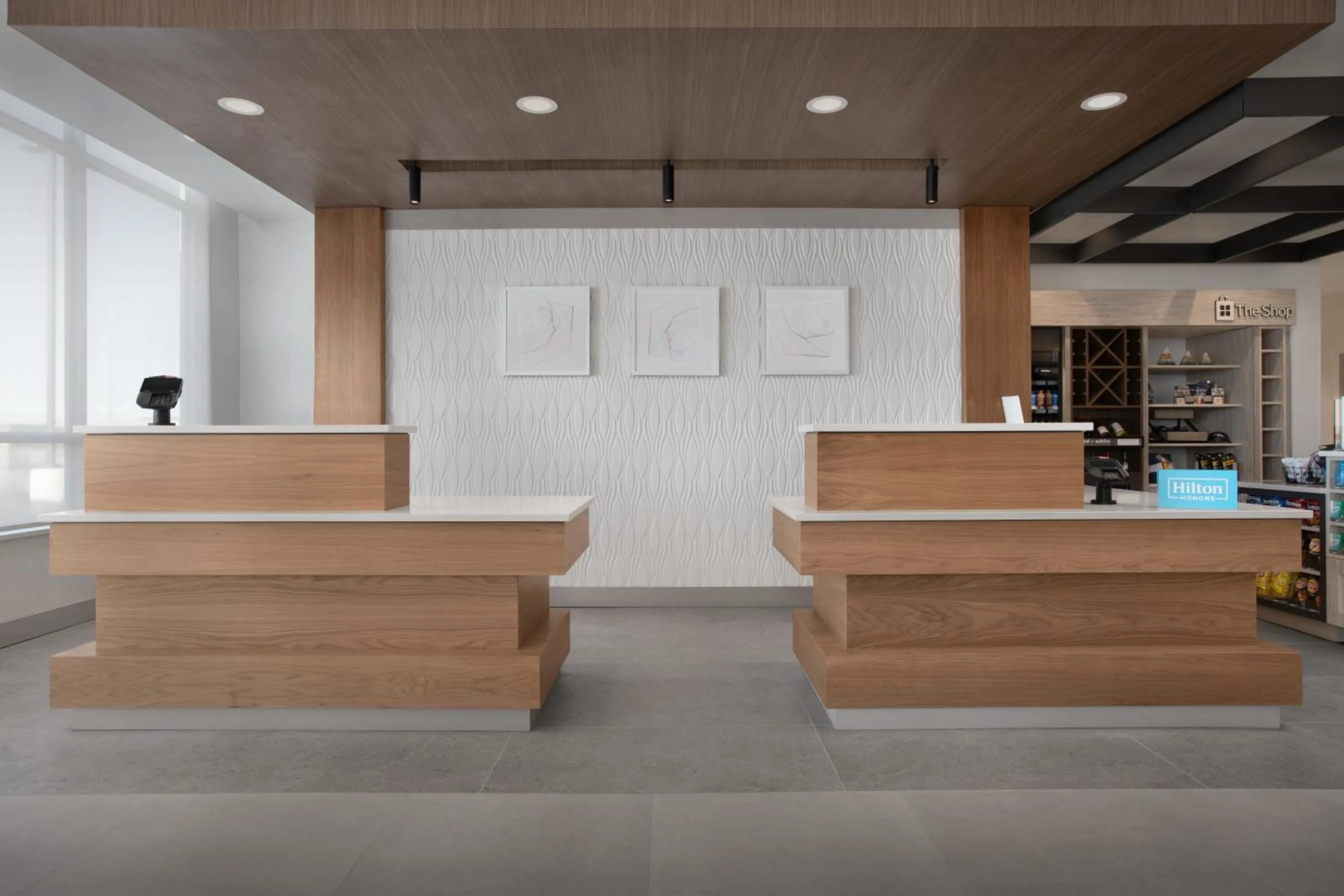 Lobby or reception in Hilton Garden Inn Denver Airport Tower Road