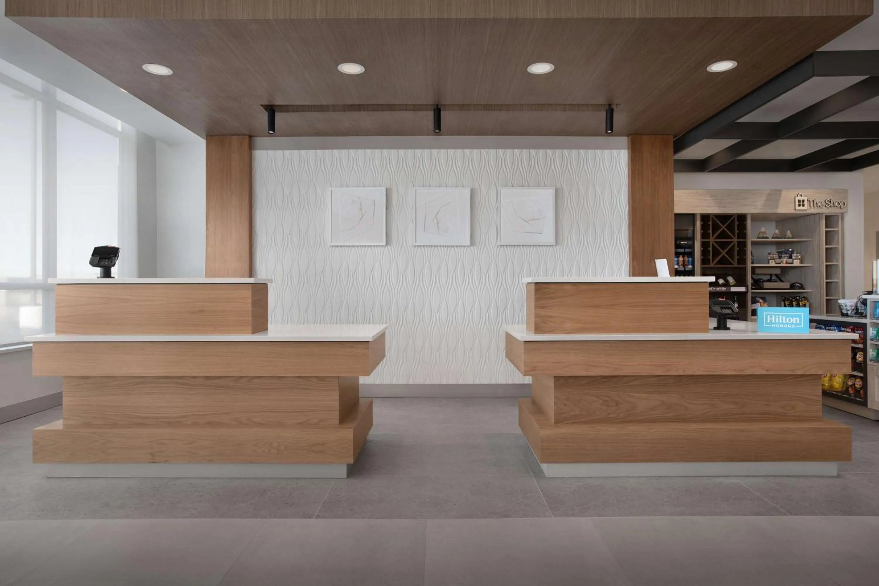 Lobby or reception in Hilton Garden Inn Denver Airport Tower Road