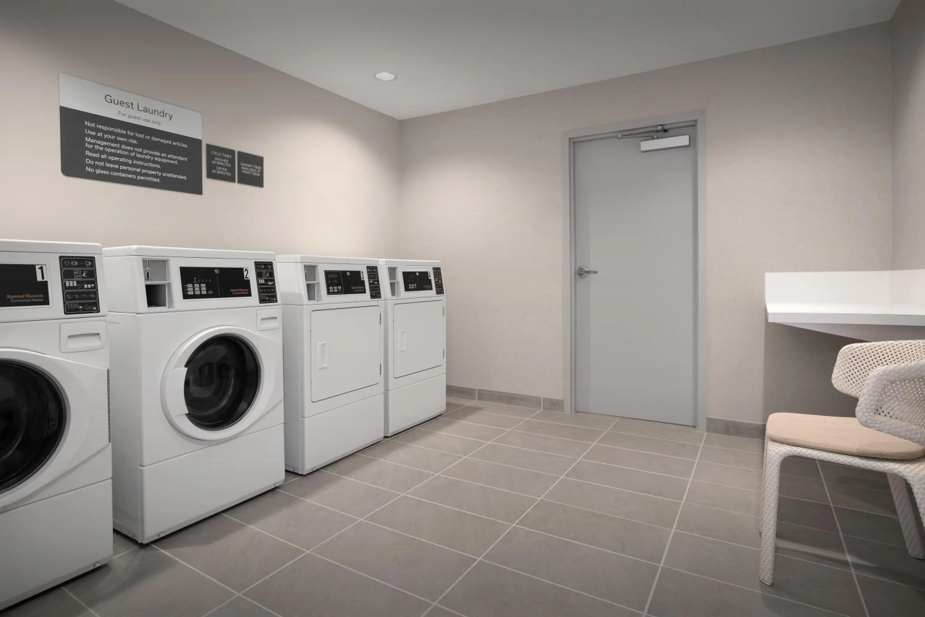 laundry in Hilton Garden Inn Denver Airport Tower Road