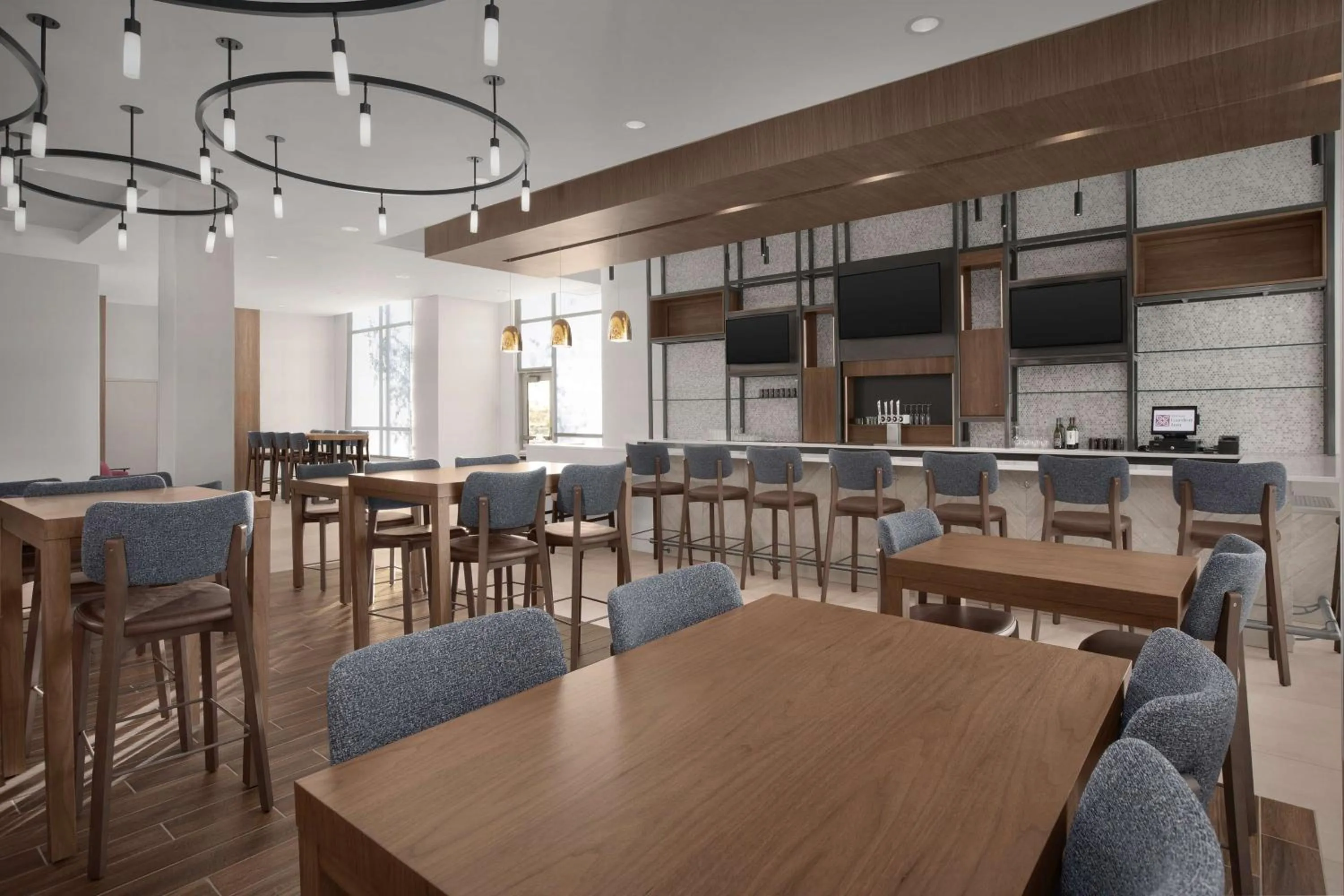 Lounge or bar in Hilton Garden Inn Denver Airport Tower Road