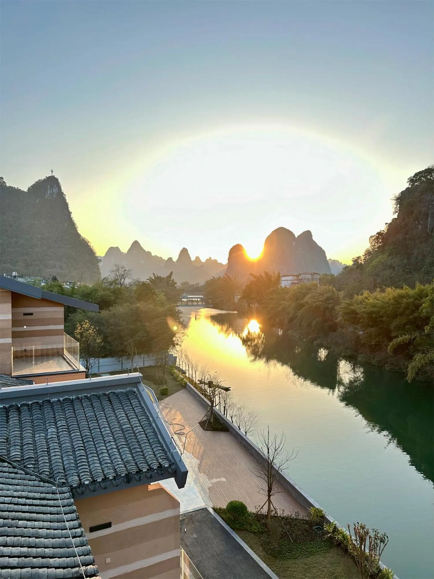 Balcony/Terrace in Hilton Garden Inn Guilin Yangshuo