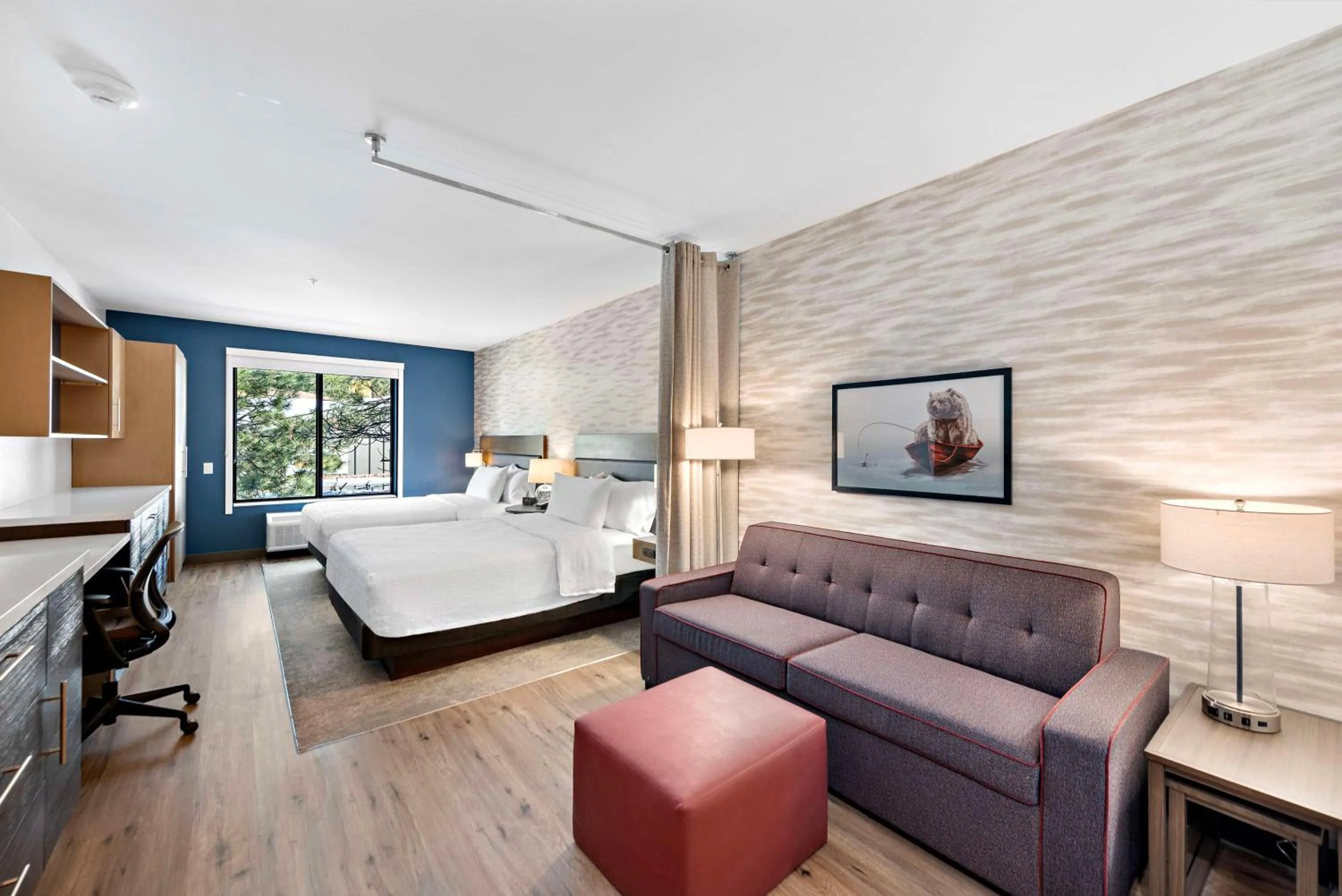 Bed in Home2 Suites By Hilton Big Bear Lake