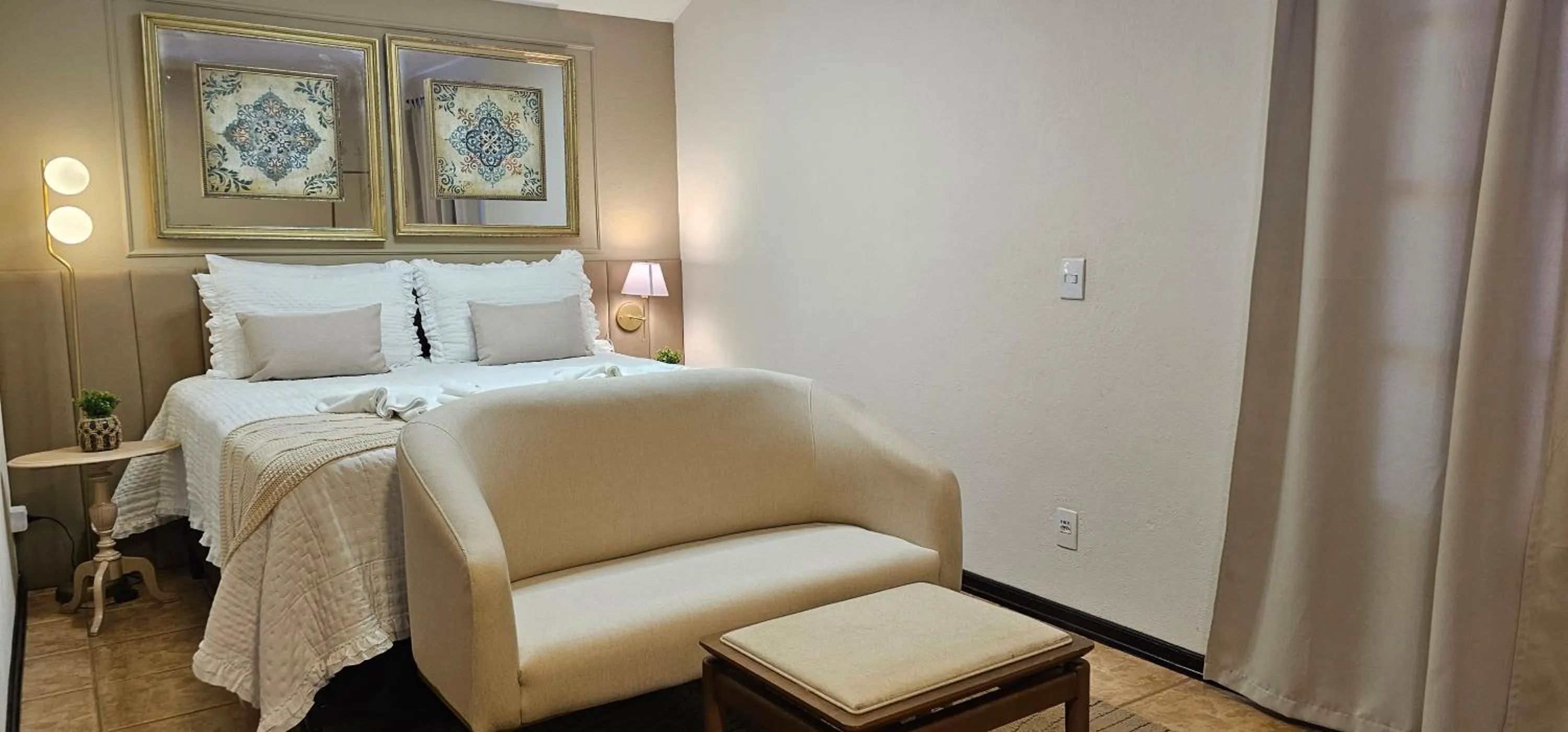 Bed in Pousada Flor de Lua Monte Verde