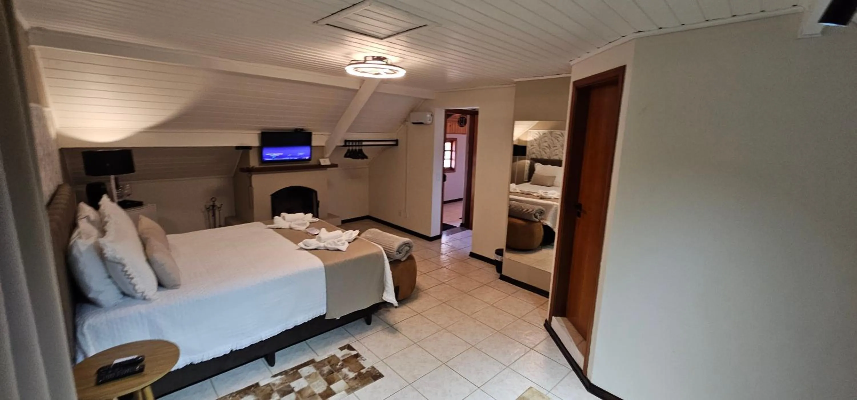 Bed in Pousada Flor de Lua Monte Verde