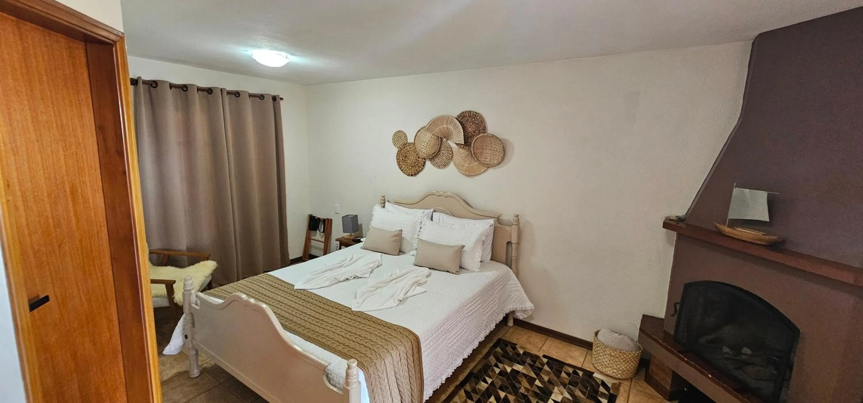 Bed in Pousada Flor de Lua Monte Verde