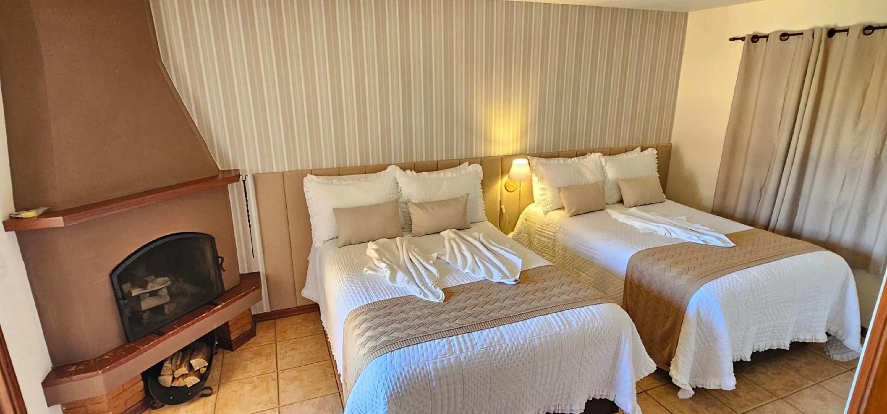 Bed in Pousada Flor de Lua Monte Verde