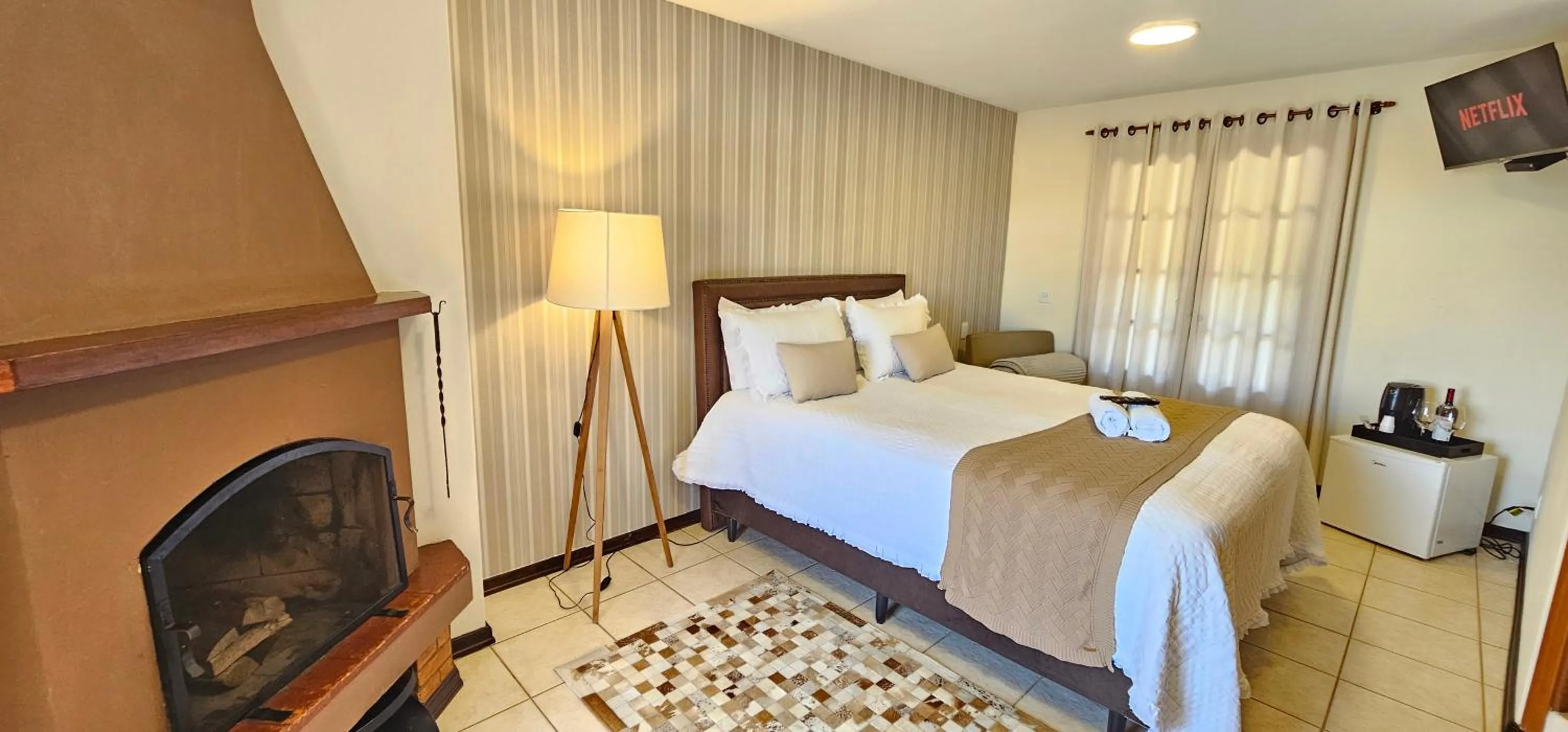 Bed in Pousada Flor de Lua Monte Verde