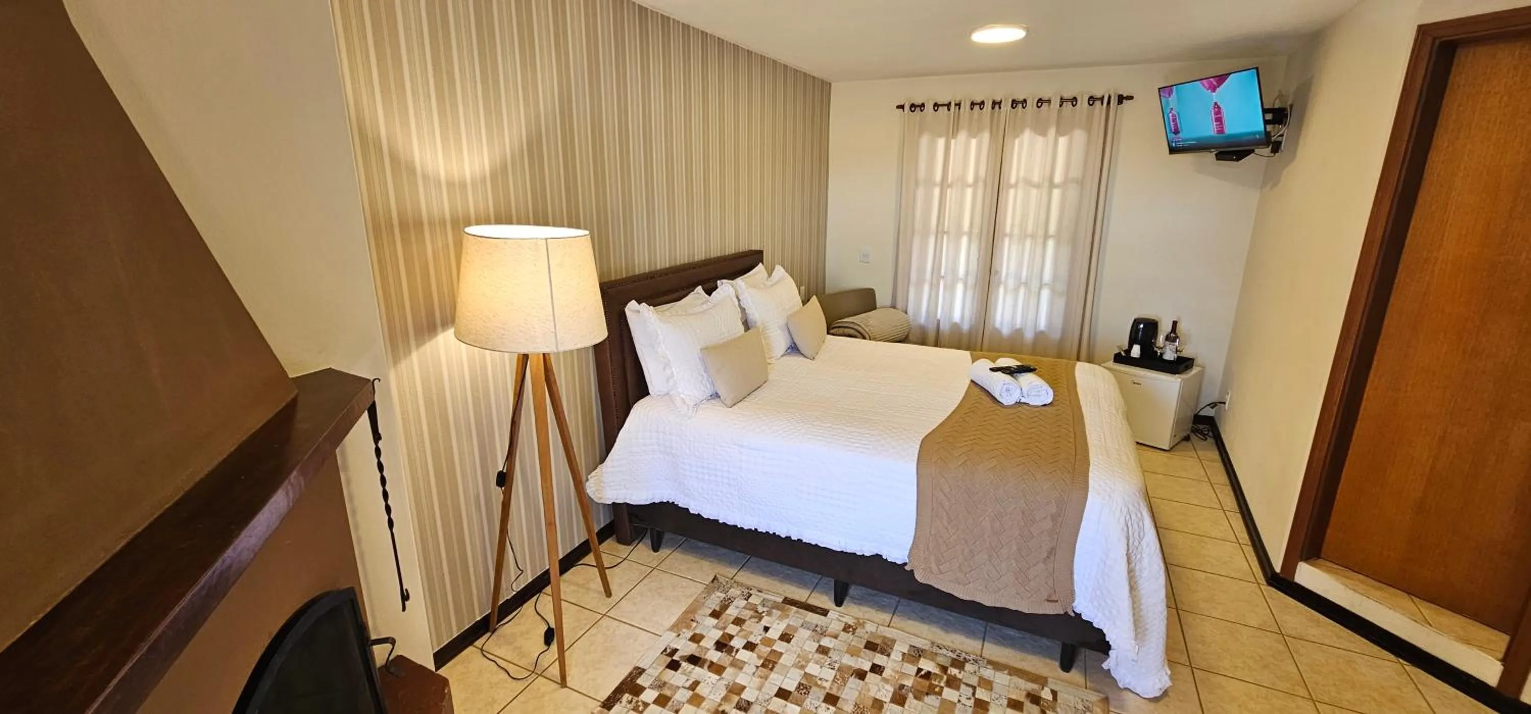 Bed in Pousada Flor de Lua Monte Verde