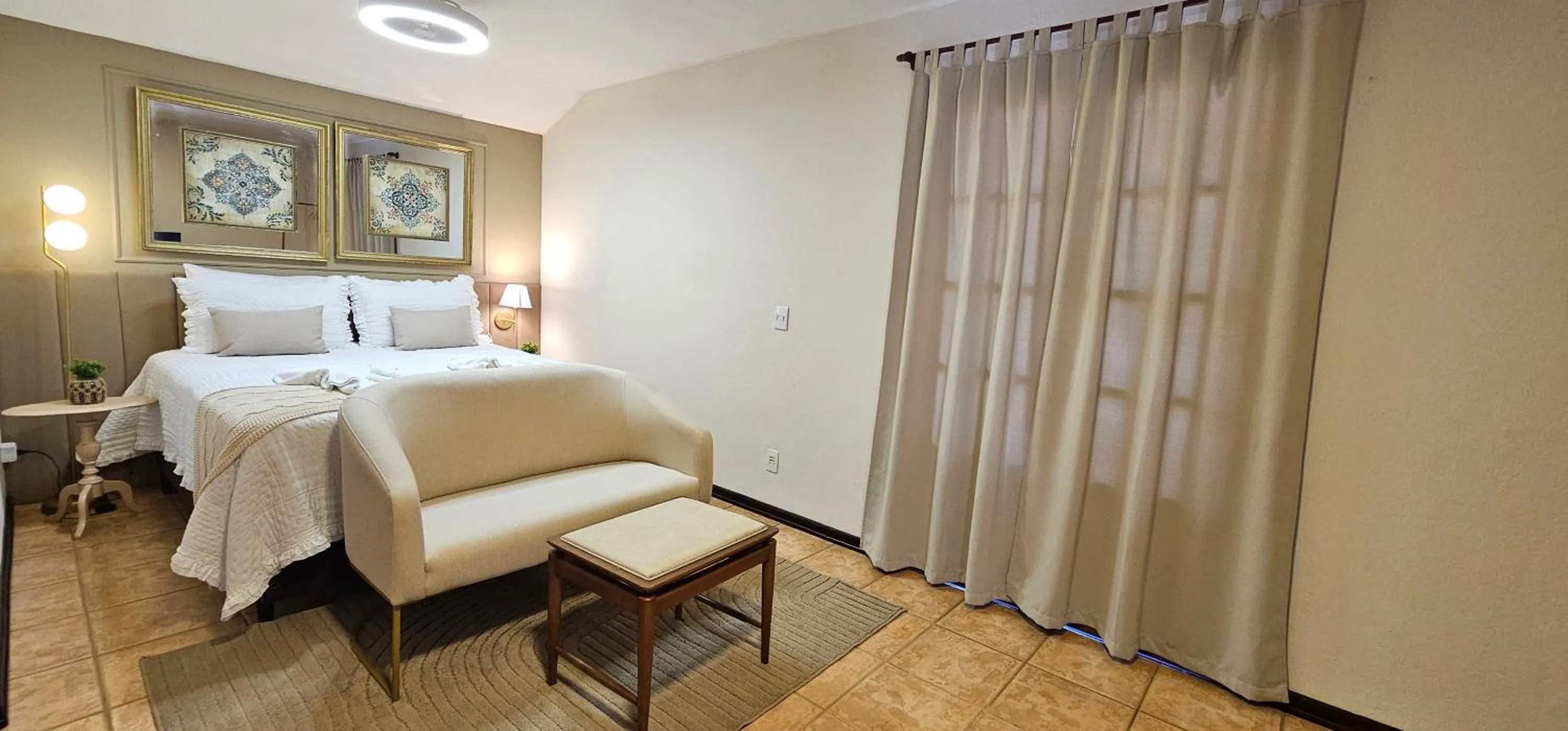 Bed in Pousada Flor de Lua Monte Verde