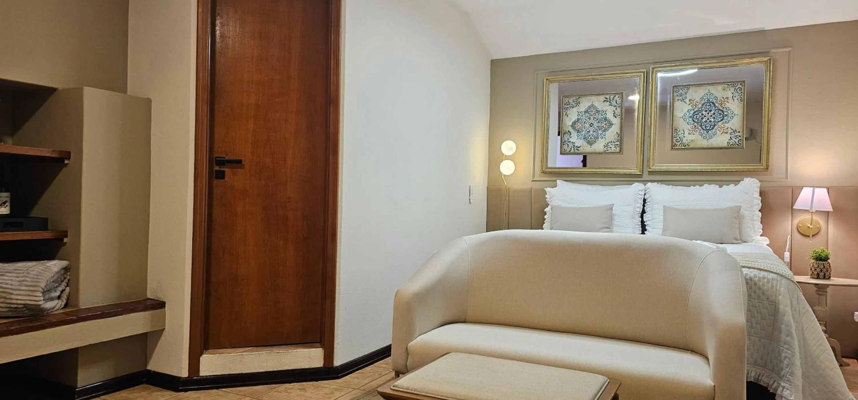 Bed in Pousada Flor de Lua Monte Verde