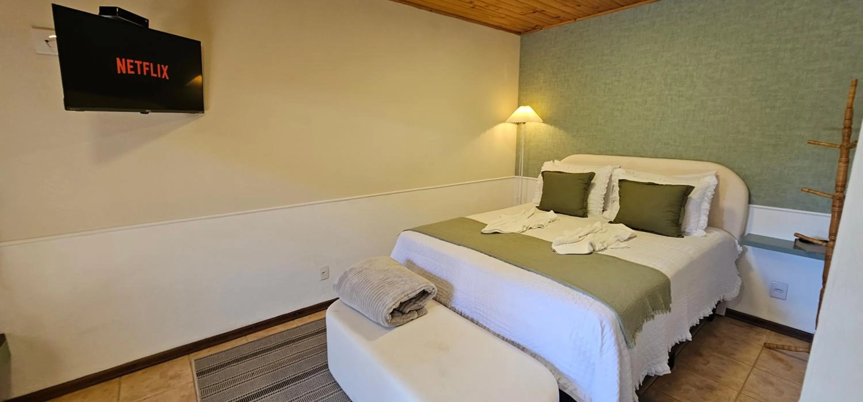 Bed in Pousada Flor de Lua Monte Verde