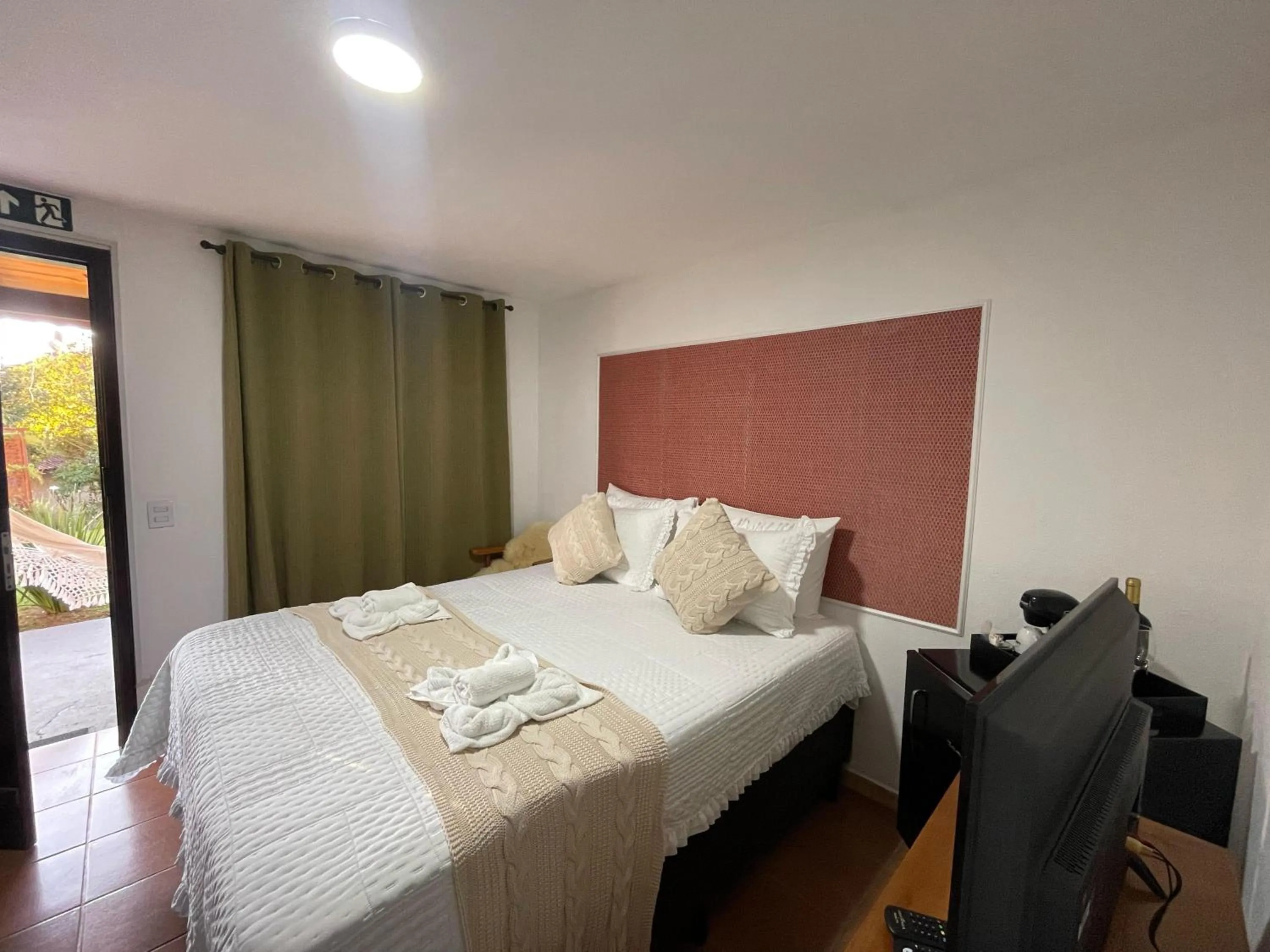 Bed in Pousada Flor de Lua Monte Verde