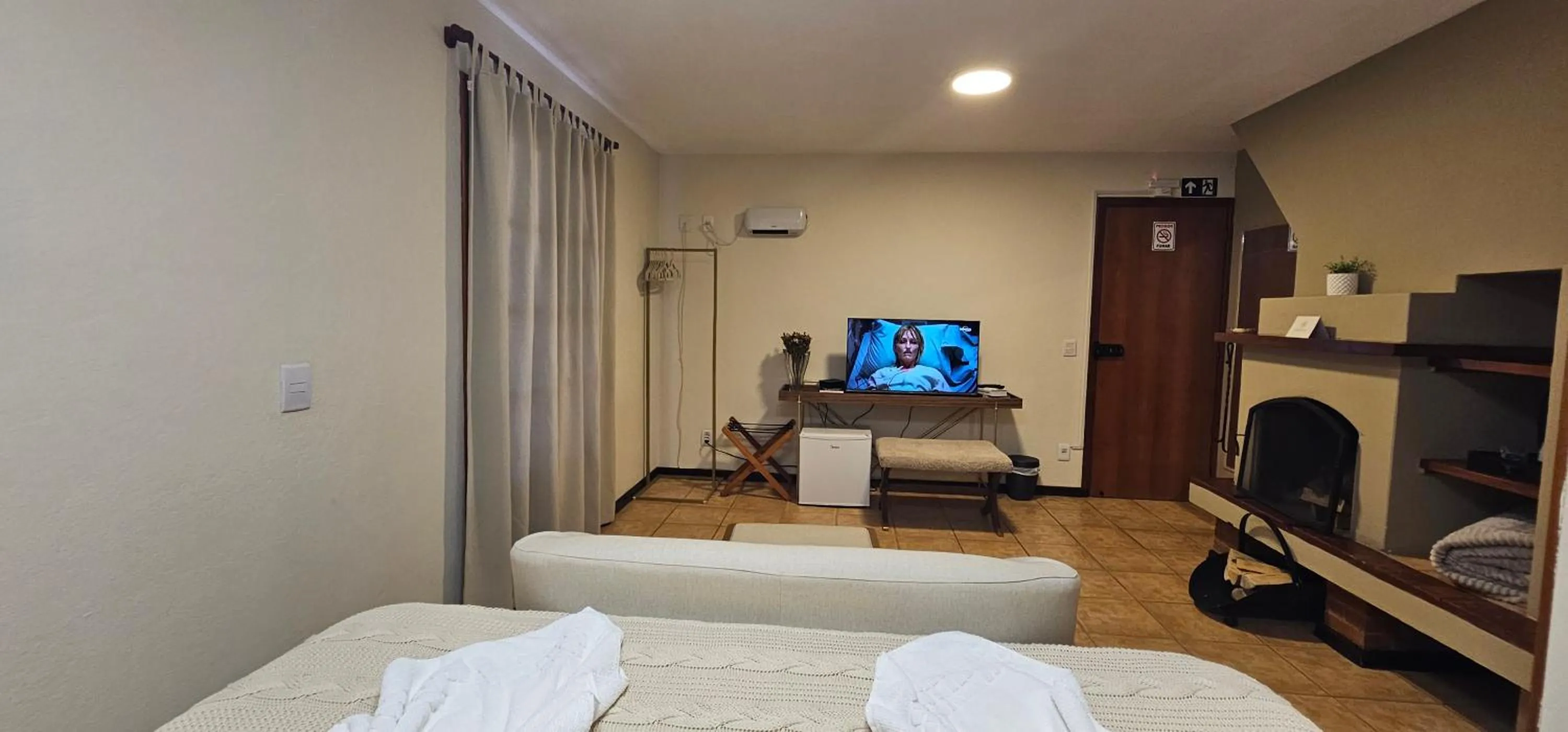 Bed in Pousada Flor de Lua Monte Verde