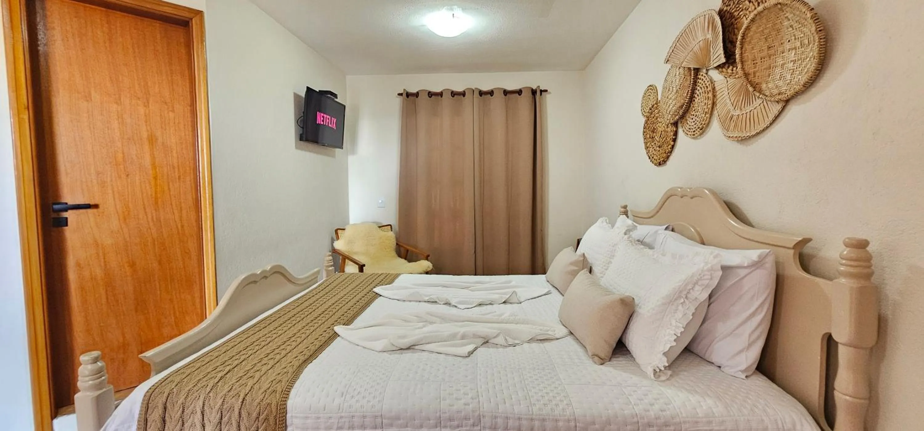 Bed in Pousada Flor de Lua Monte Verde