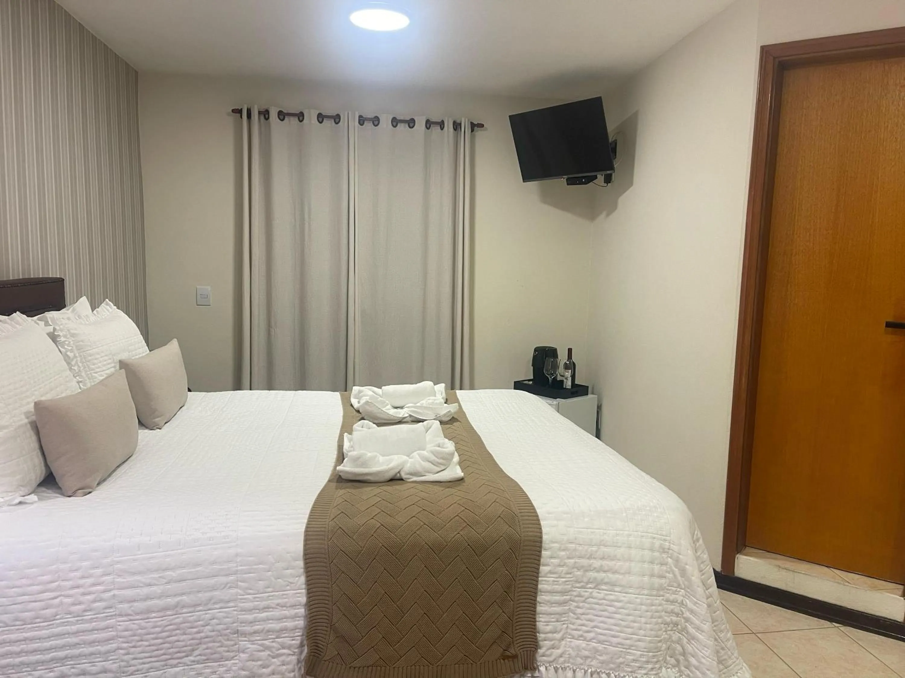 Bed in Pousada Flor de Lua Monte Verde