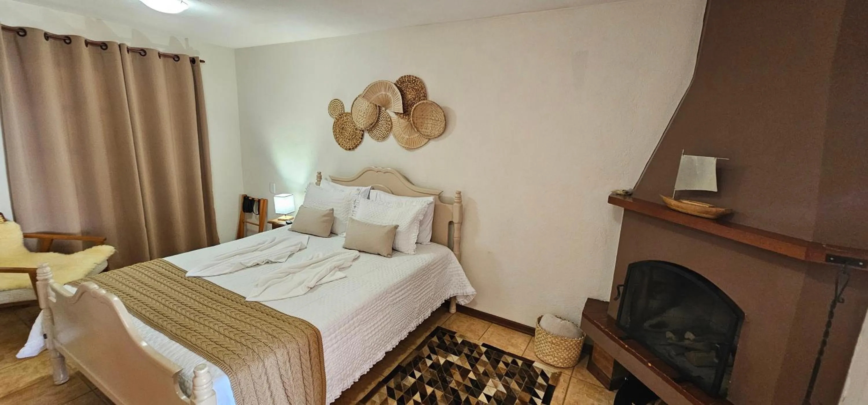 Bed in Pousada Flor de Lua Monte Verde