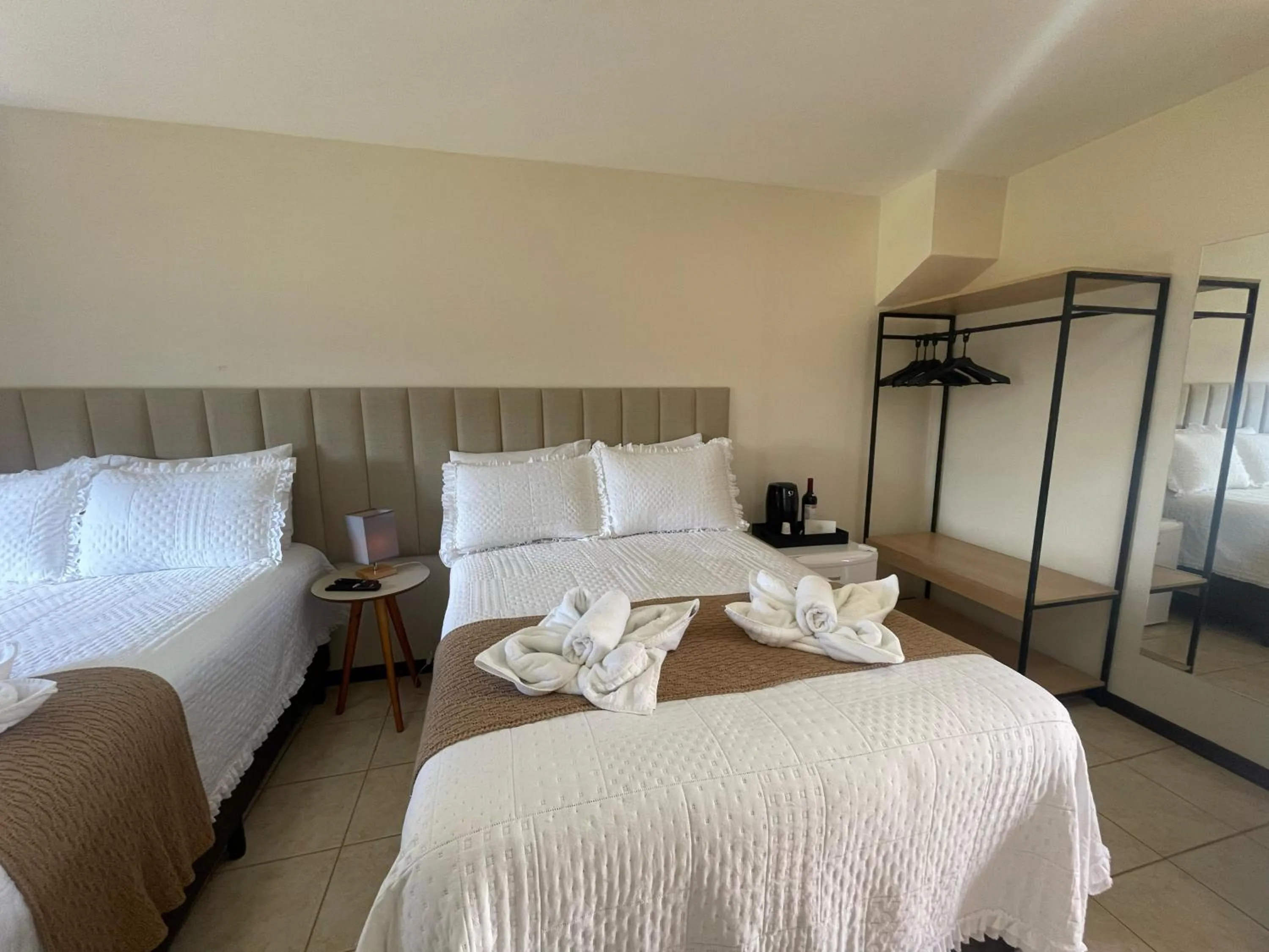 Bed in Pousada Flor de Lua Monte Verde