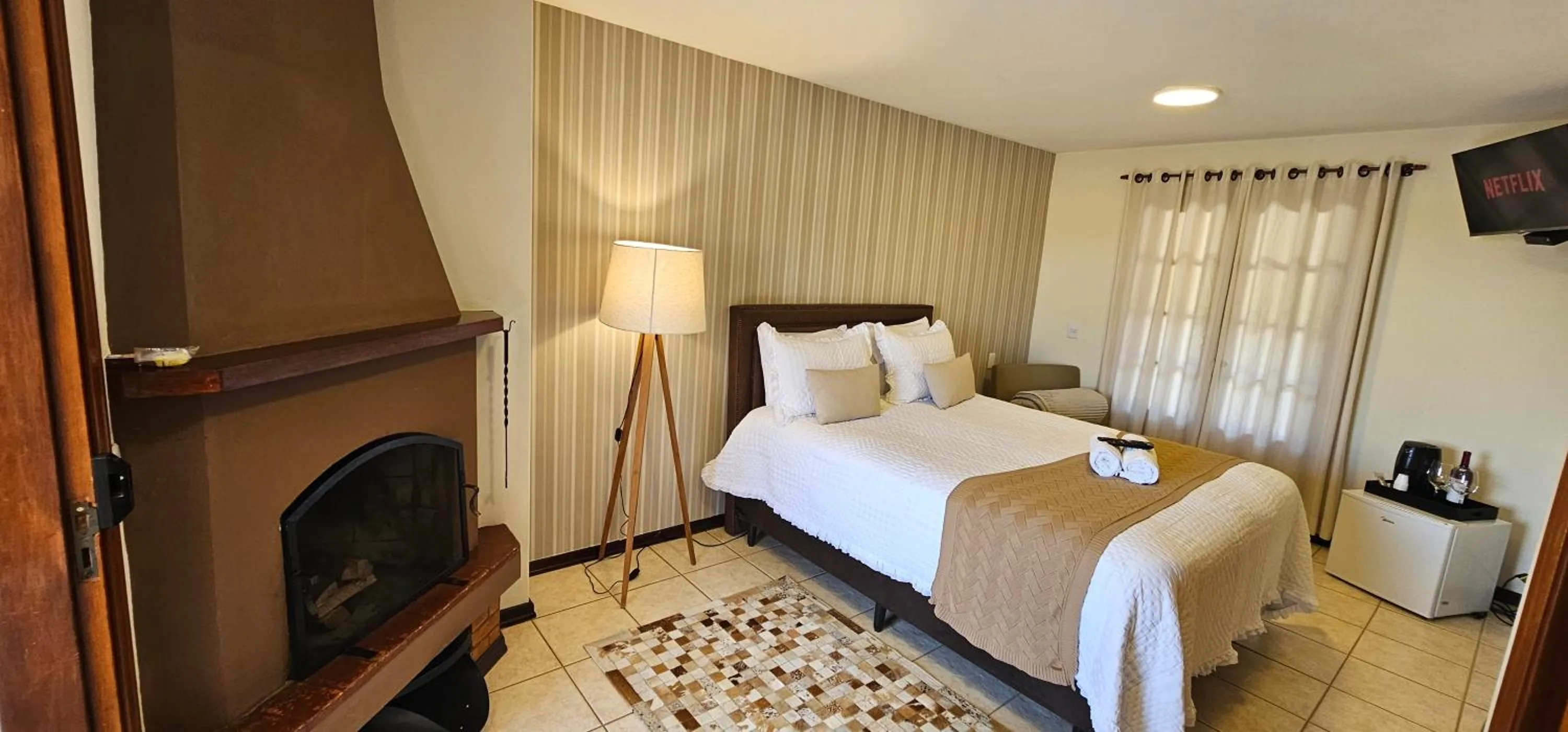 Bed in Pousada Flor de Lua Monte Verde